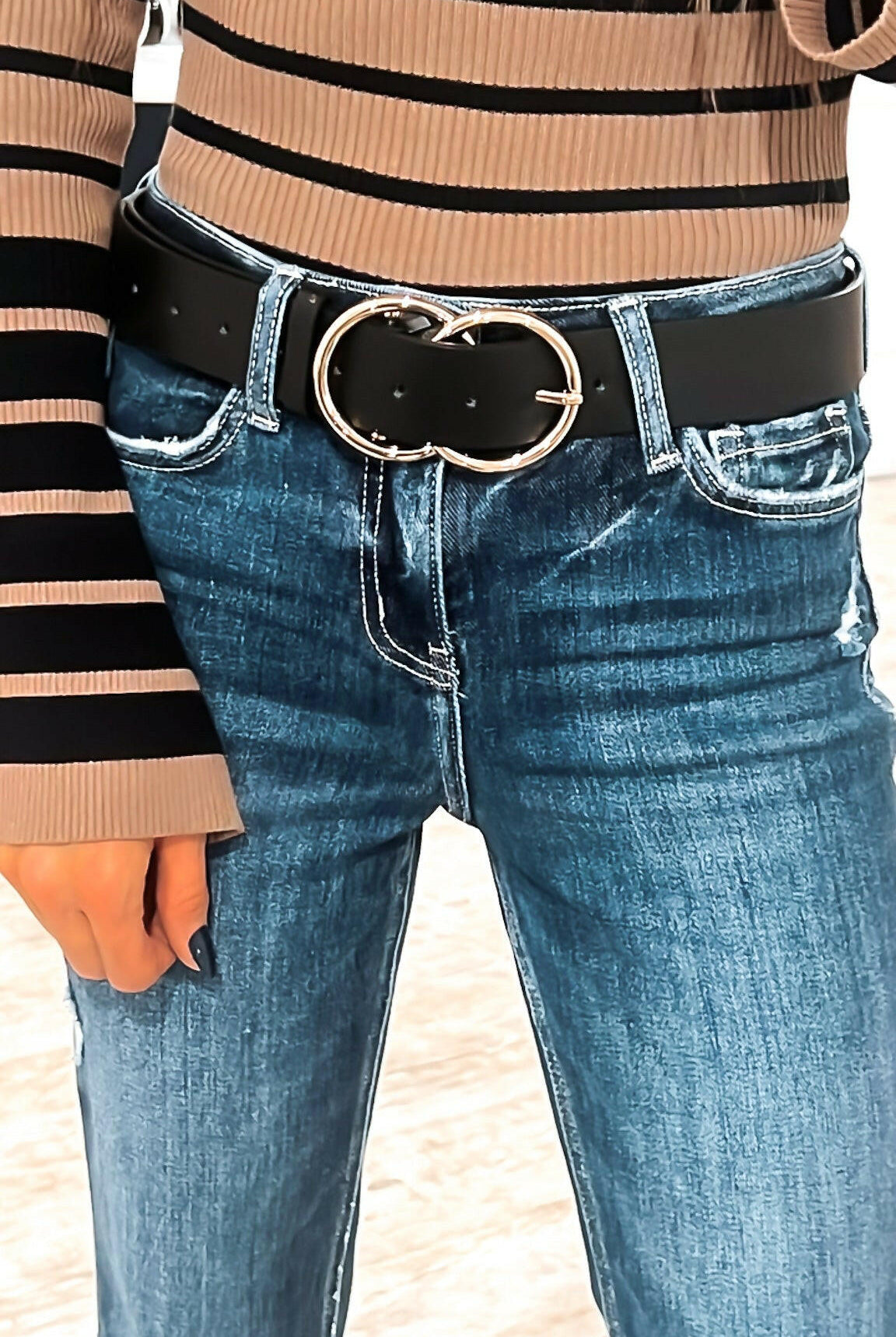 Double Trouble O Ring Belt-Belts-Krush Kandy, Women's Online Fashion Boutique Located in Phoenix, Arizona (Scottsdale Area)