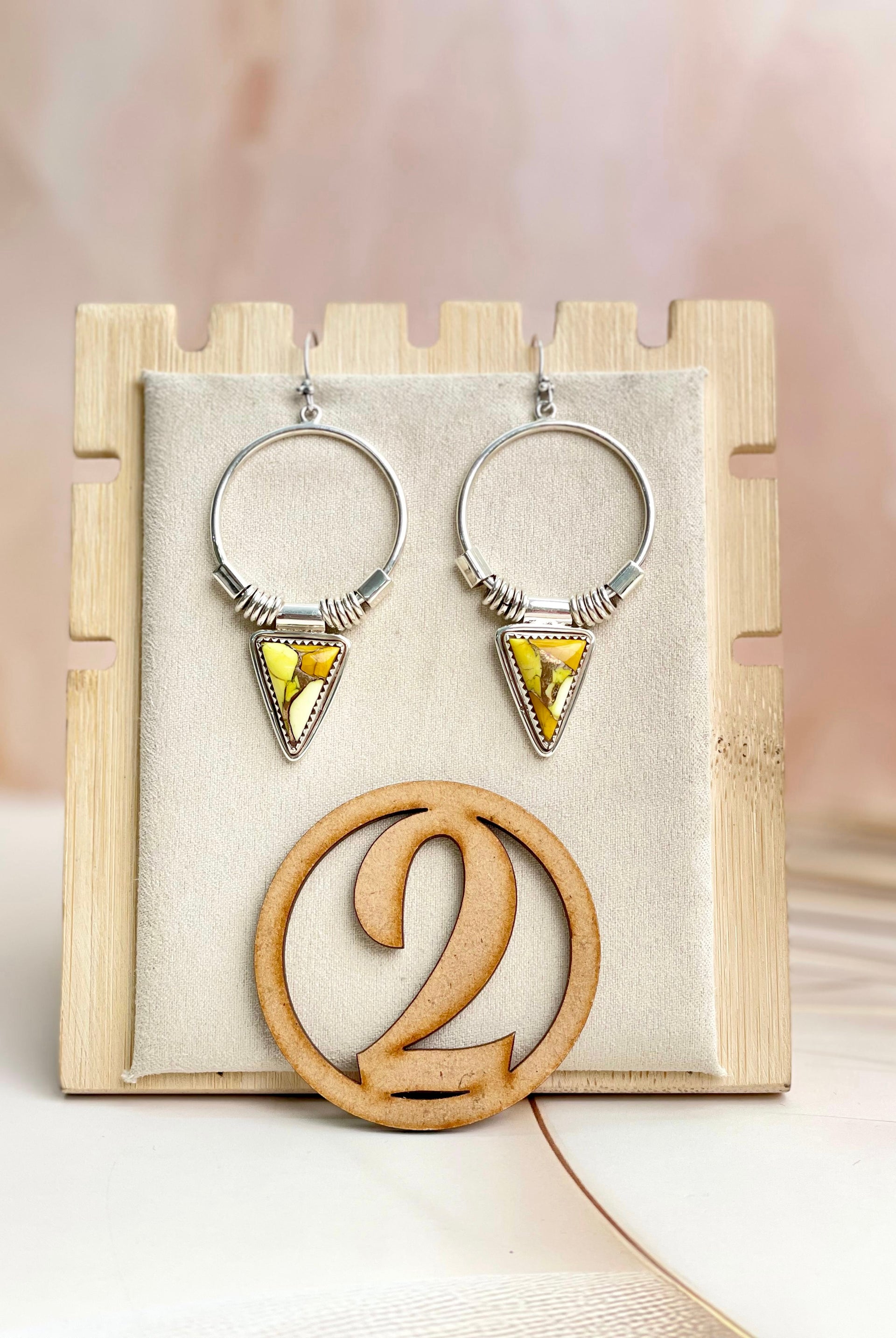 Southwest Triad Hoops sno 16-Earrings-Krush Kandy, Women's Online Fashion Boutique Located in Phoenix, Arizona (Scottsdale Area)