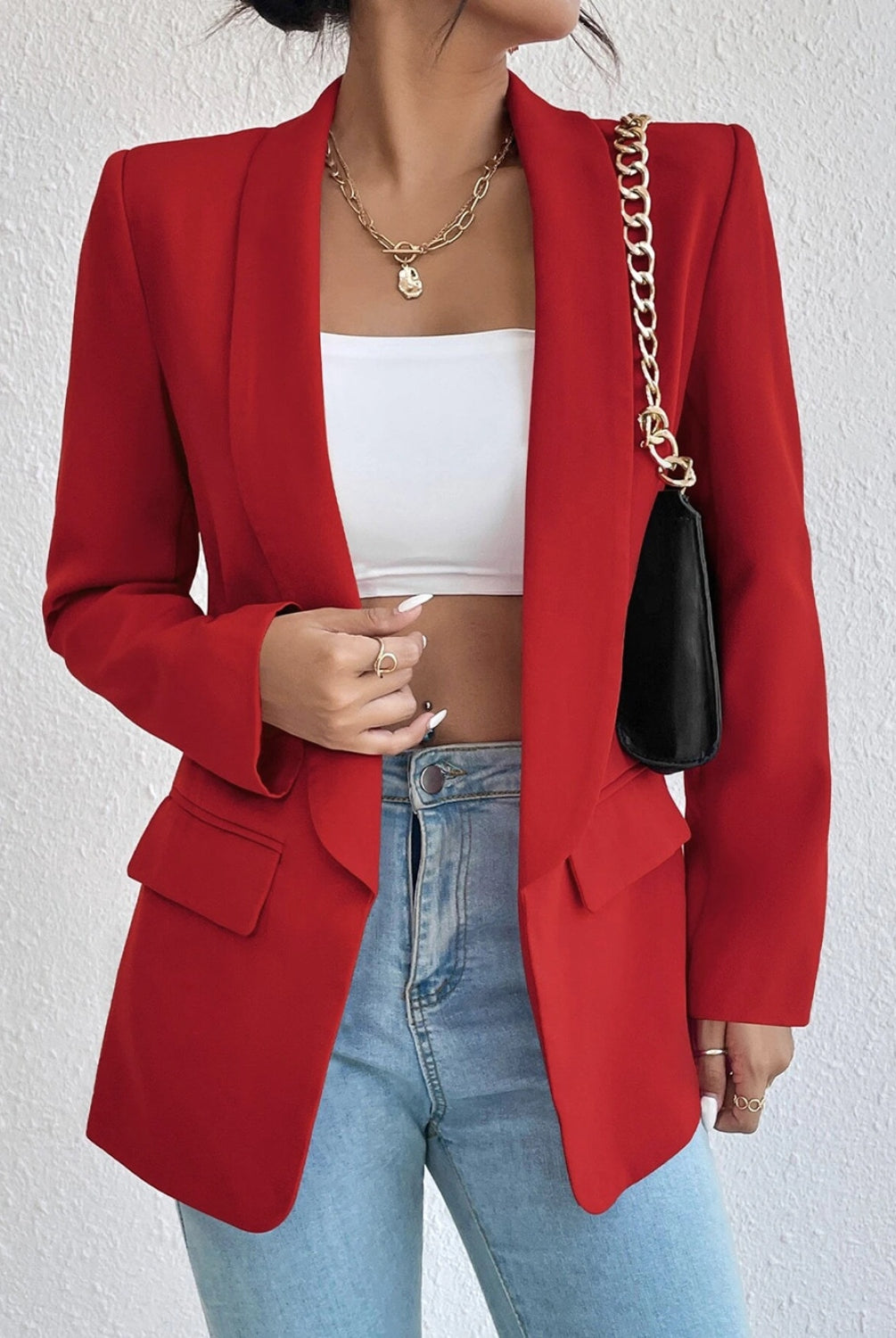 After Hours Long Sleeve Blazer-Blazers-Krush Kandy, Women's Online Fashion Boutique Located in Phoenix, Arizona (Scottsdale Area)