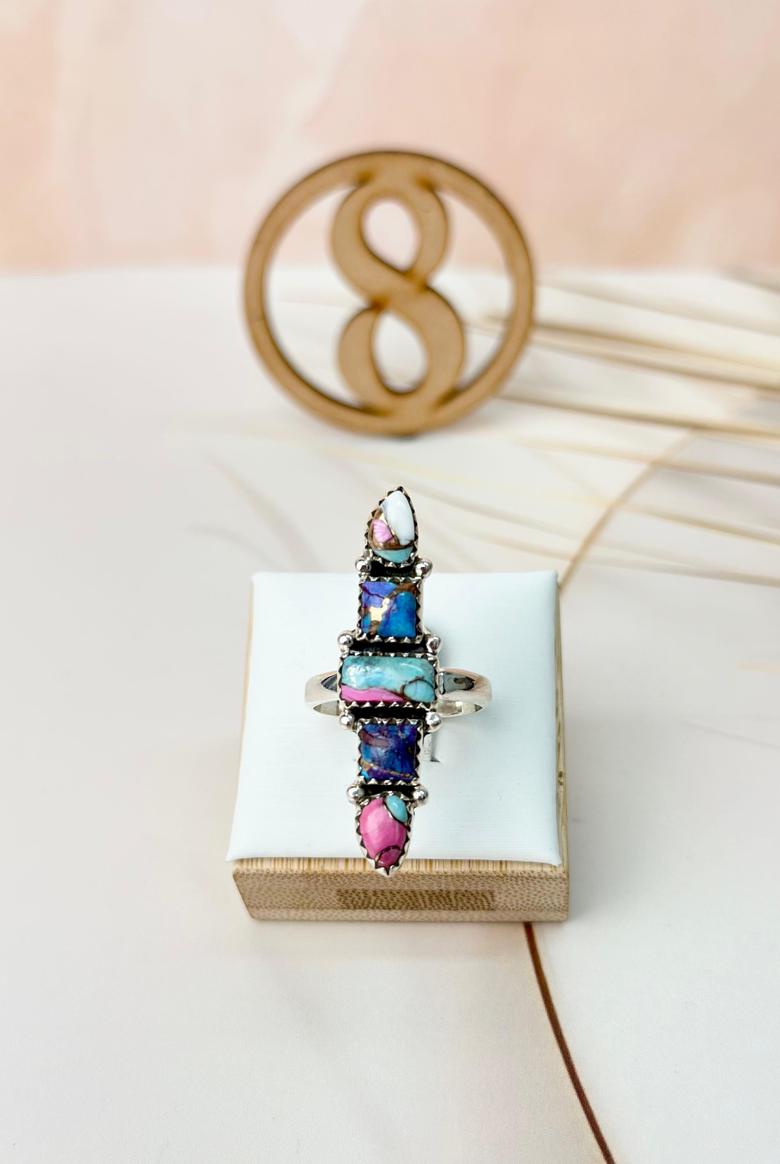 Various Multi Dahlia Ring Clusters-Rings-Krush Kandy, Women's Online Fashion Boutique Located in Phoenix, Arizona (Scottsdale Area)