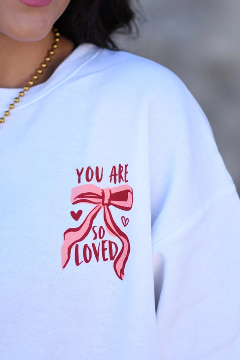 Jesus Is My Valentine Sweatshirt-Graphic Tees-Krush Kandy, Women's Online Fashion Boutique Located in Phoenix, Arizona (Scottsdale Area)