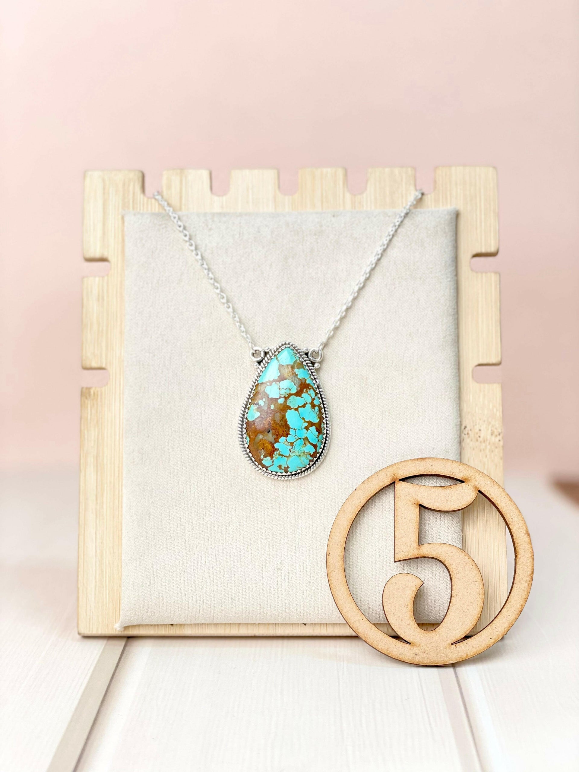 No. 8 Slab Chain Pendants Bno. 3-Necklaces-Krush Kandy, Women's Online Fashion Boutique Located in Phoenix, Arizona (Scottsdale Area)