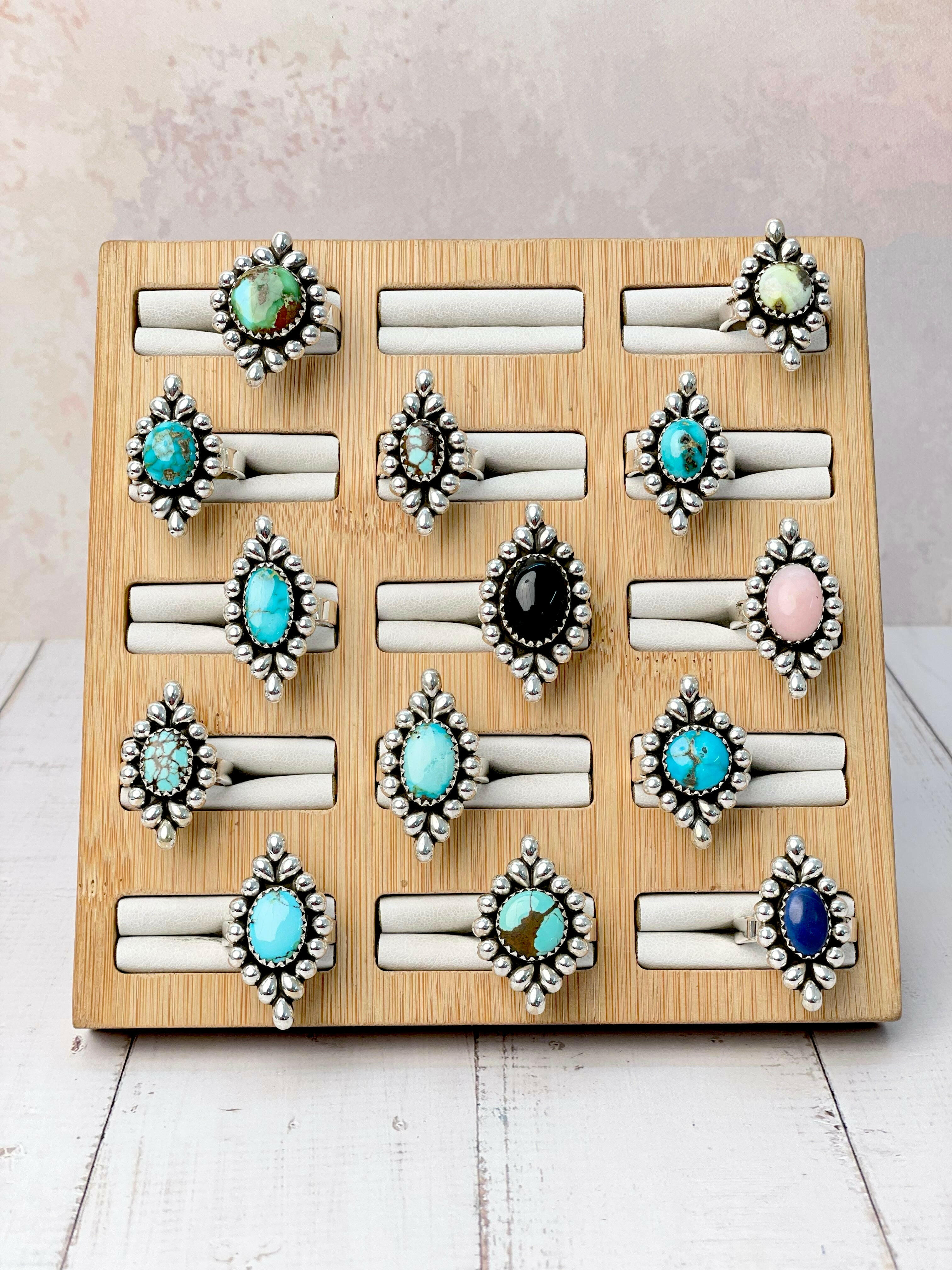 Sterling Burst Slab Rings-Rings-Krush Kandy, Women's Online Fashion Boutique Located in Phoenix, Arizona (Scottsdale Area)