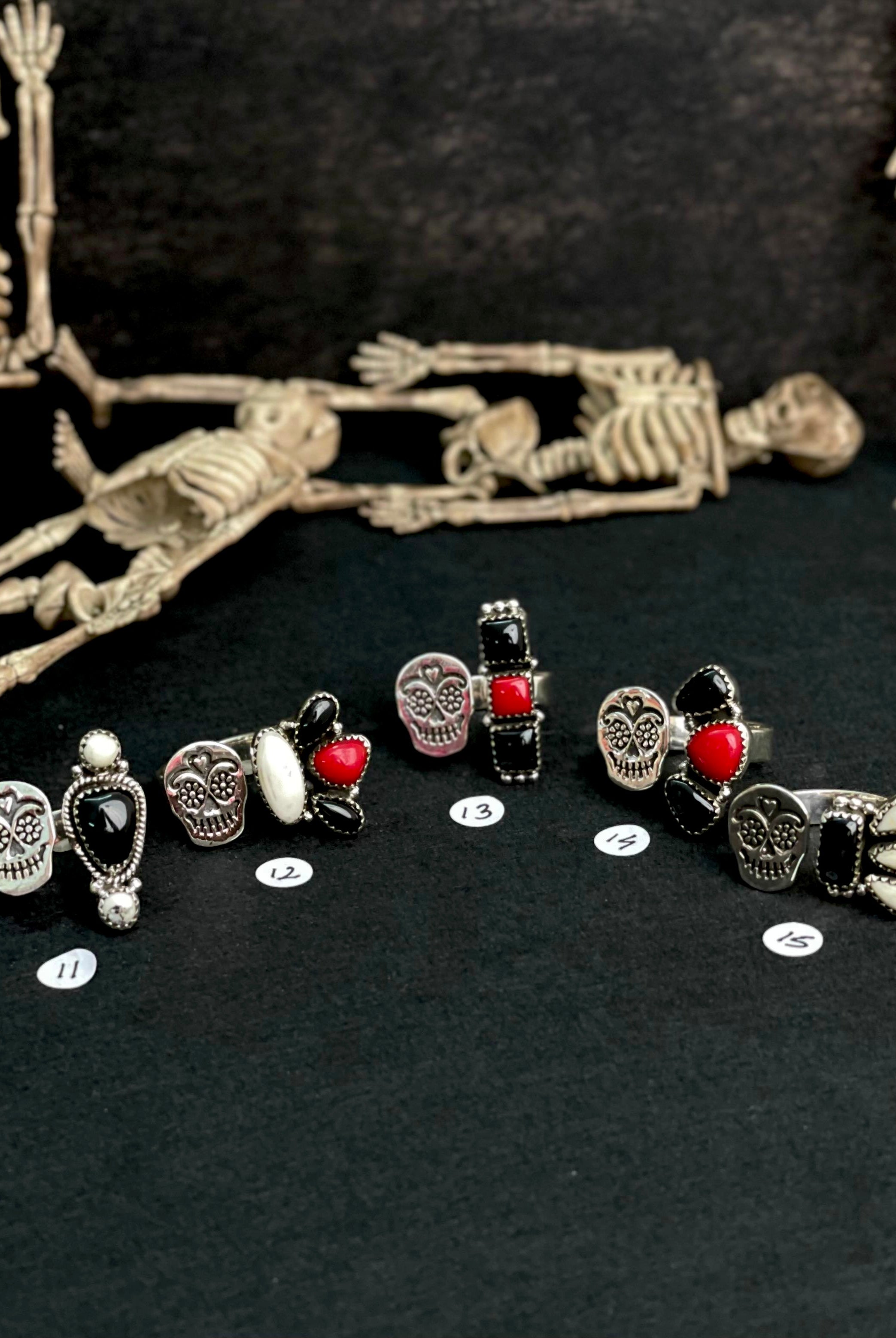 Halloween Rings Rosarita & Black Onyx sno 14-Rings-Krush Kandy, Women's Online Fashion Boutique Located in Phoenix, Arizona (Scottsdale Area)