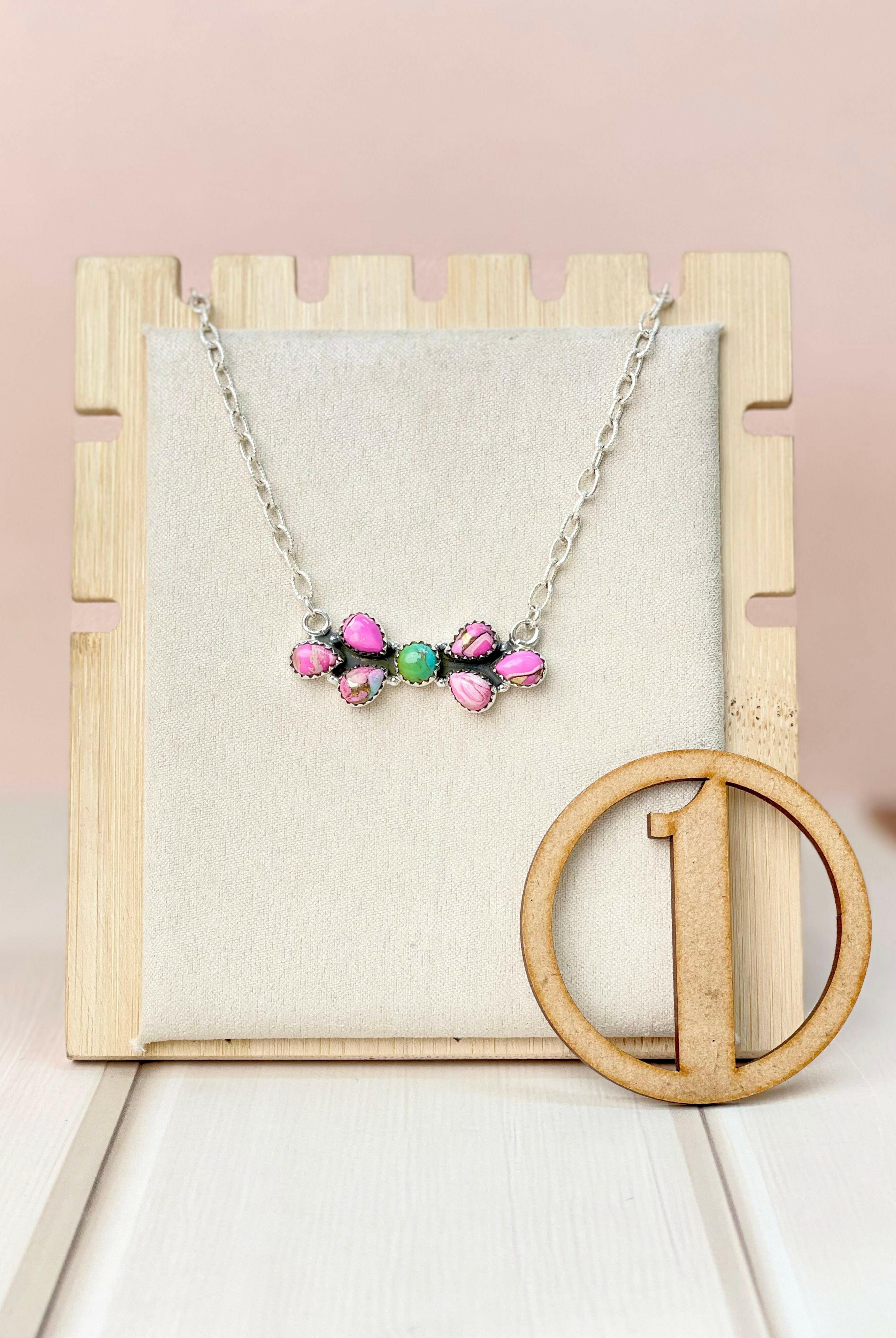 Cotton Candy Dainty Necklace-Necklaces-Krush Kandy, Women's Online Fashion Boutique Located in Phoenix, Arizona (Scottsdale Area)