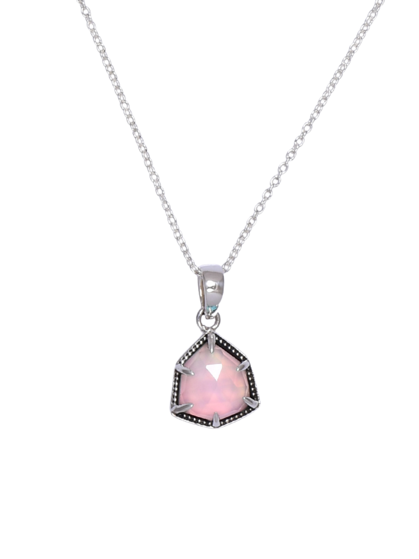 Kandy Geometric Slab Stone Necklace-Necklaces-Krush Kandy, Women's Online Fashion Boutique Located in Phoenix, Arizona (Scottsdale Area)