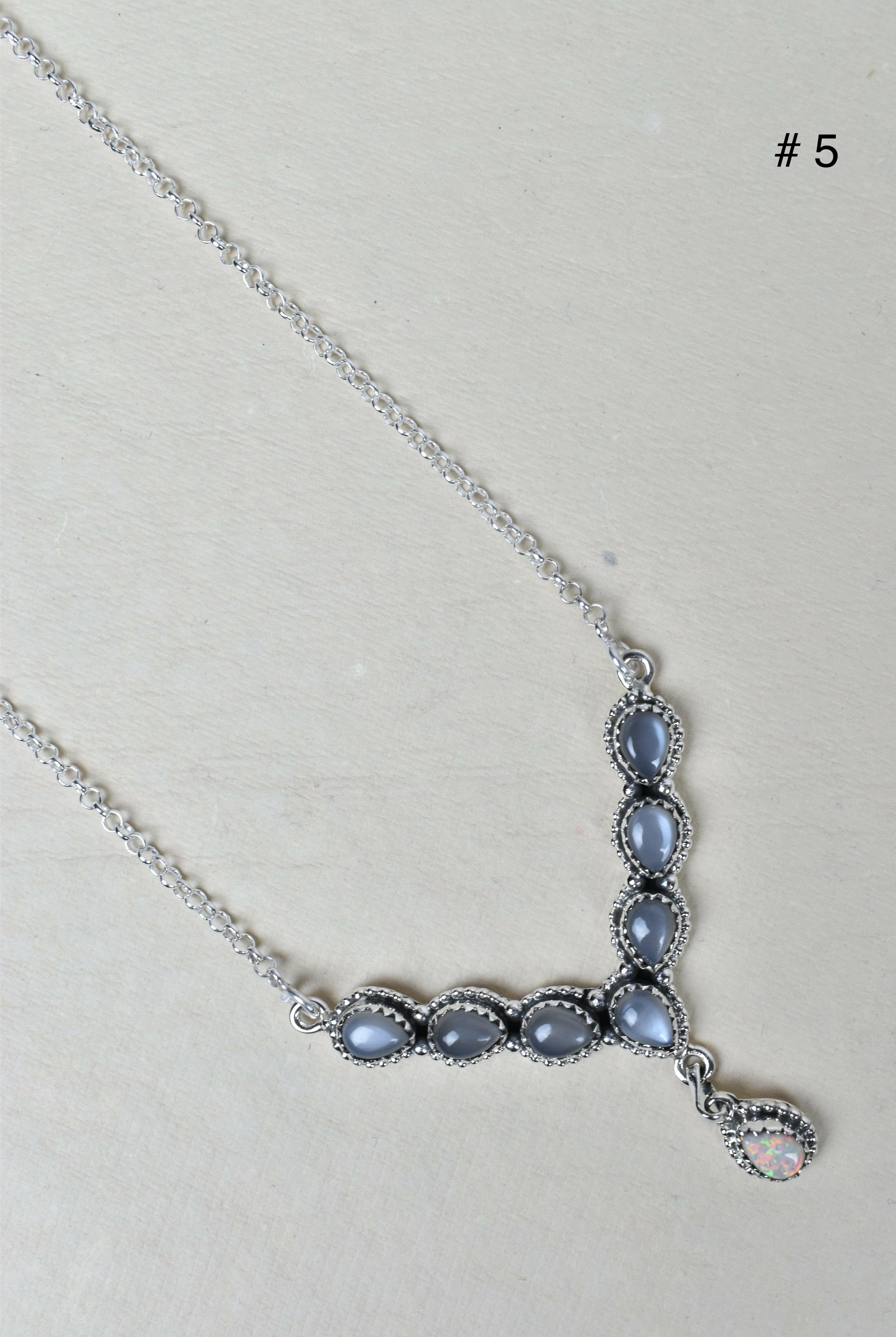 Y Knot Sterling Silver Necklace-Lariat and Y Necklaces-Krush Kandy, Women's Online Fashion Boutique Located in Phoenix, Arizona (Scottsdale Area)