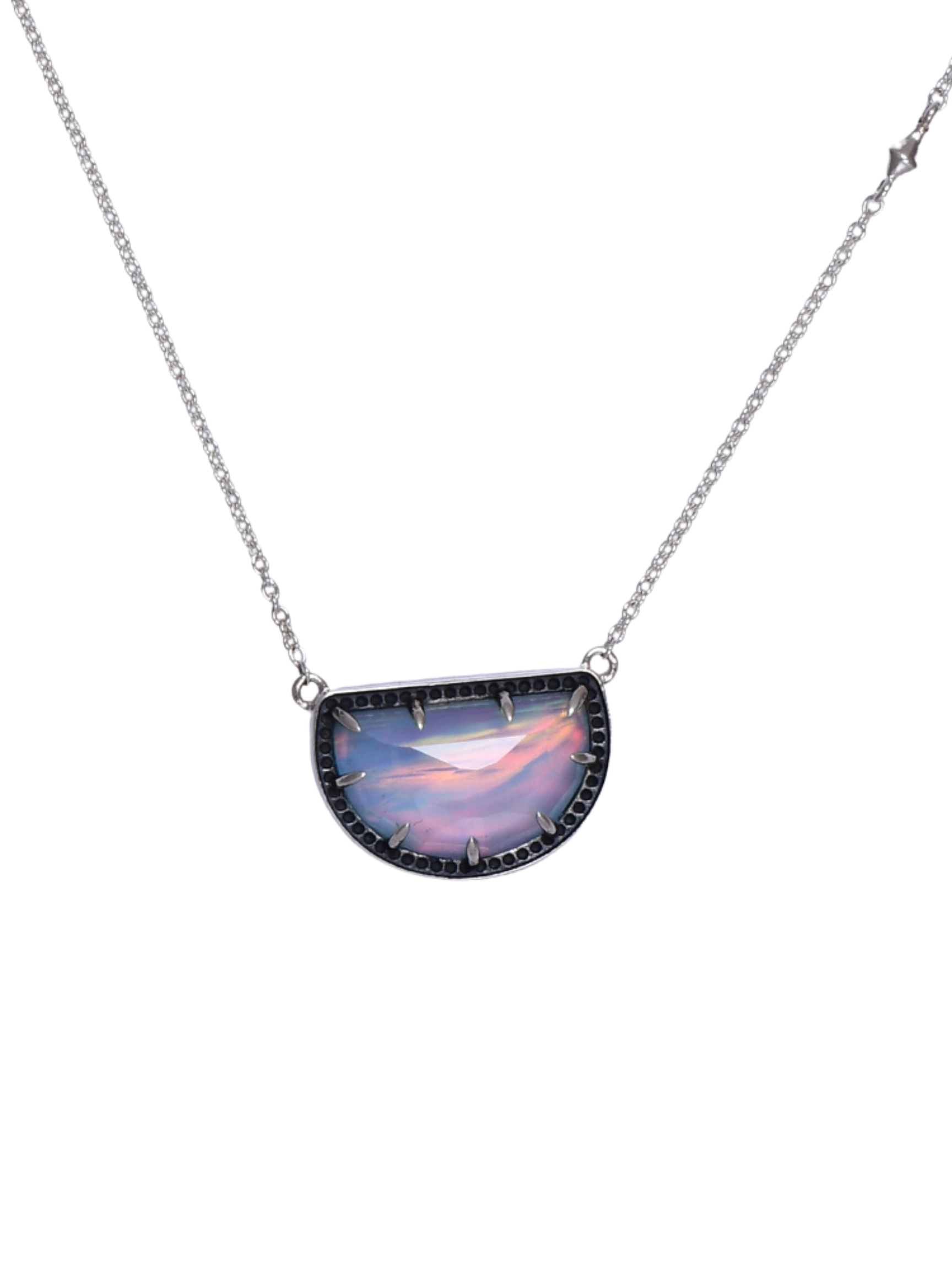 Happy Days Stone Slab Necklace-Necklaces-Krush Kandy, Women's Online Fashion Boutique Located in Phoenix, Arizona (Scottsdale Area)