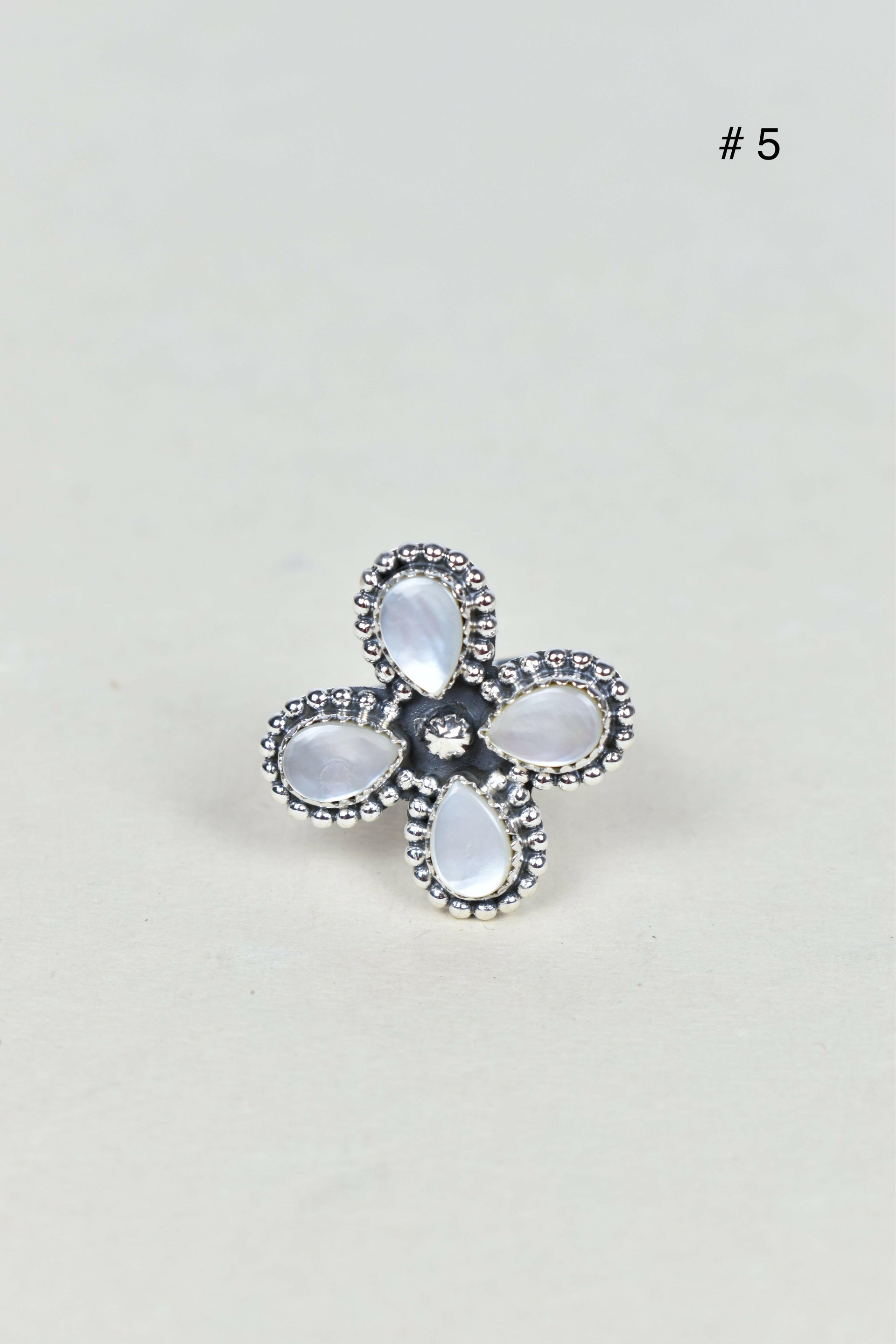 4 Leaf Cluster Ring-Cluster Rings-Krush Kandy, Women's Online Fashion Boutique Located in Phoenix, Arizona (Scottsdale Area)