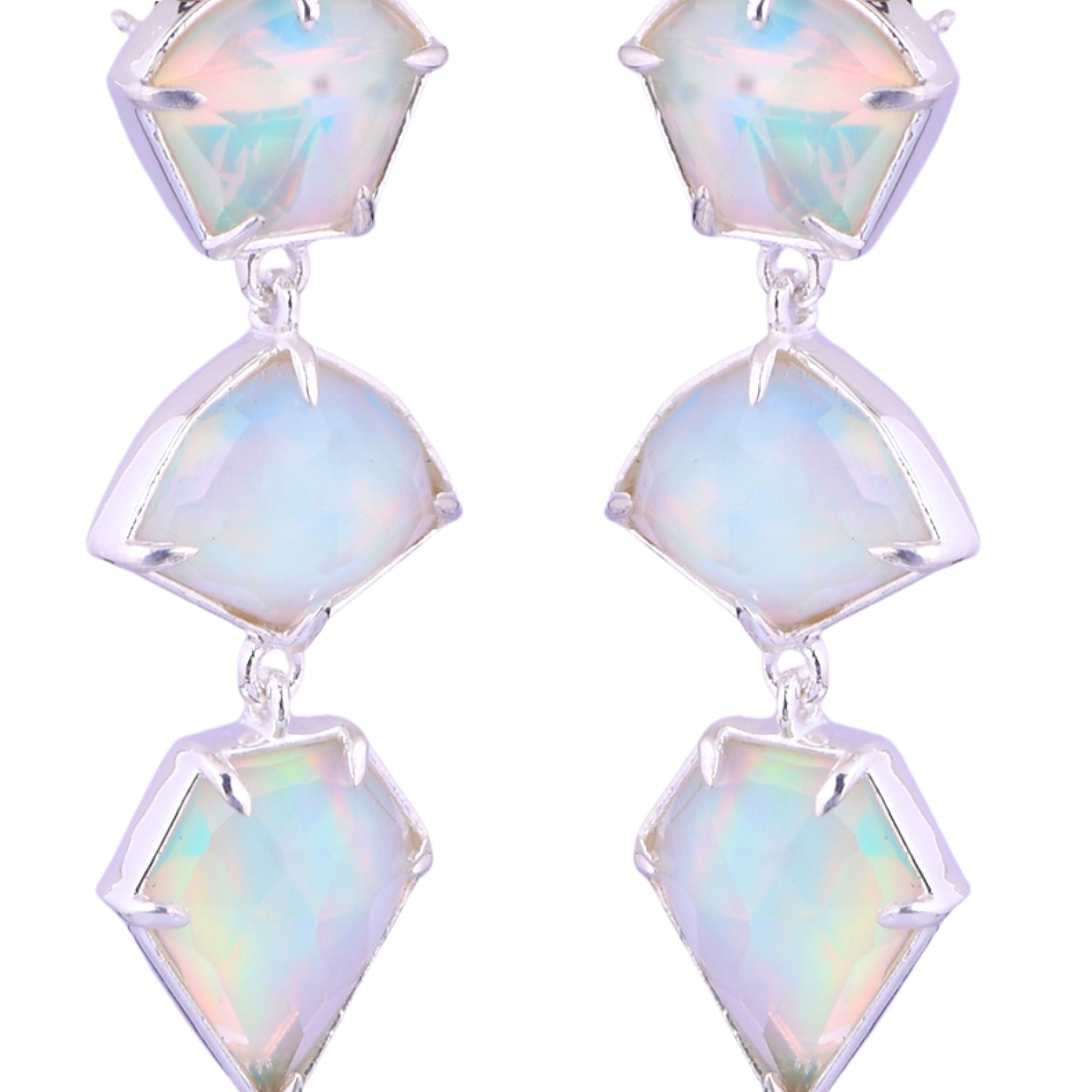 This Magic Moment Dangle Stone Earrings-Earrings-Krush Kandy, Women's Online Fashion Boutique Located in Phoenix, Arizona (Scottsdale Area)