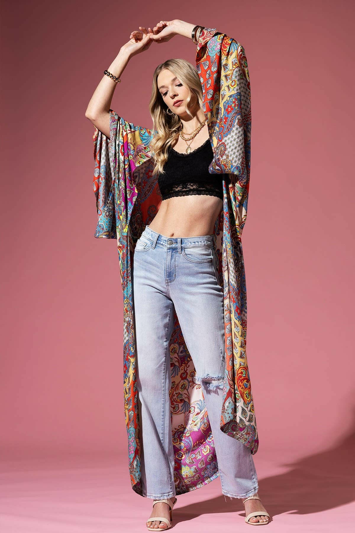 Valentina Kimono-Kimono-Krush Kandy, Women's Online Fashion Boutique Located in Phoenix, Arizona (Scottsdale Area)