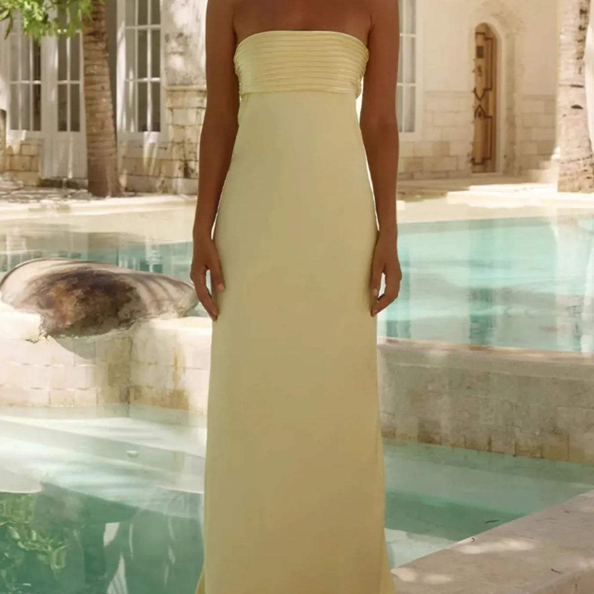 Tube Mermaid Maxi Dress-Dresses-Krush Kandy, Women's Online Fashion Boutique Located in Phoenix, Arizona (Scottsdale Area)