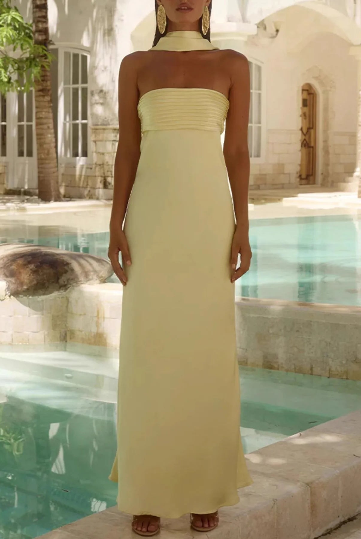 Tube Mermaid Maxi Dress-Dresses-Krush Kandy, Women's Online Fashion Boutique Located in Phoenix, Arizona (Scottsdale Area)