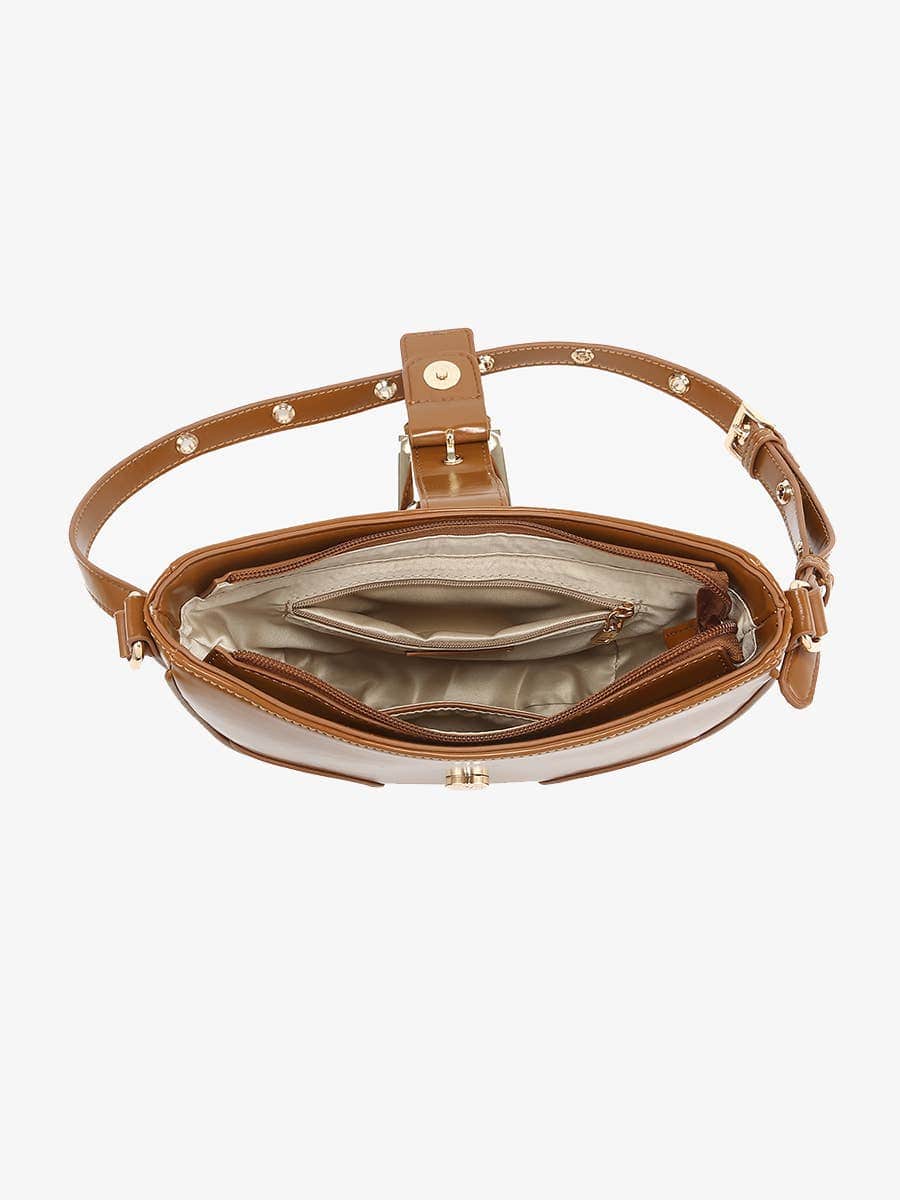 Adelaide Shoulder Bag w/ Snap Closure-Purses & Bags-Krush Kandy, Women's Online Fashion Boutique Located in Phoenix, Arizona (Scottsdale Area)