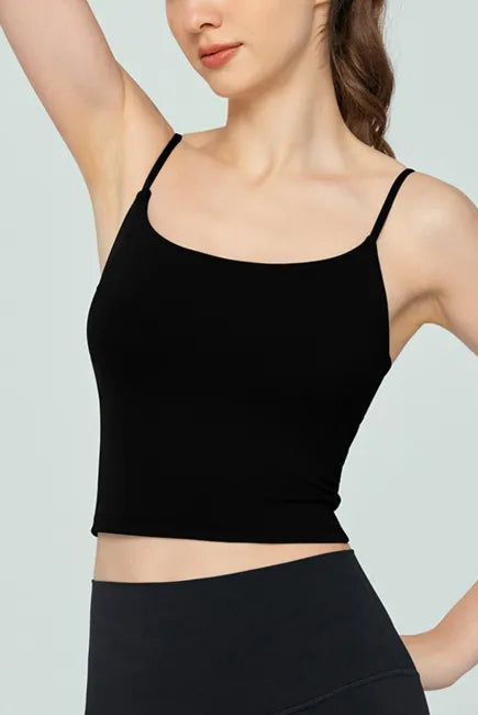 Comfort Krush Spaghetti Strap Tank-Tanks-Krush Kandy, Women's Online Fashion Boutique Located in Phoenix, Arizona (Scottsdale Area)