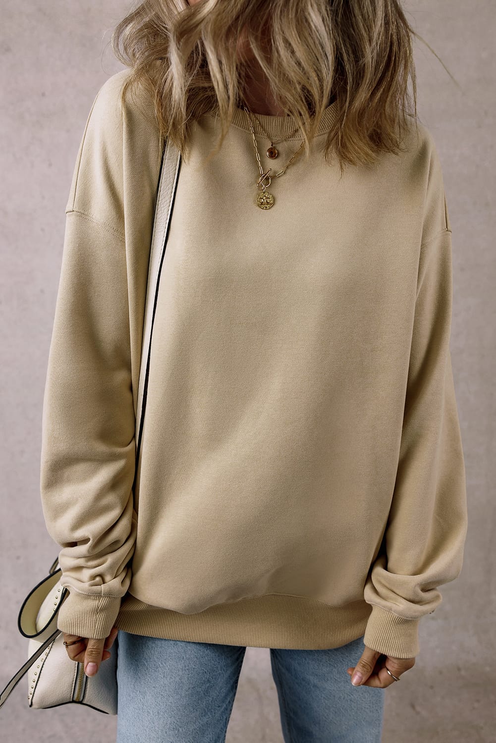 Everyday POCKET Oversized Sweatshirt-Sweatshirt-Krush Kandy, Women's Online Fashion Boutique Located in Phoenix, Arizona (Scottsdale Area)