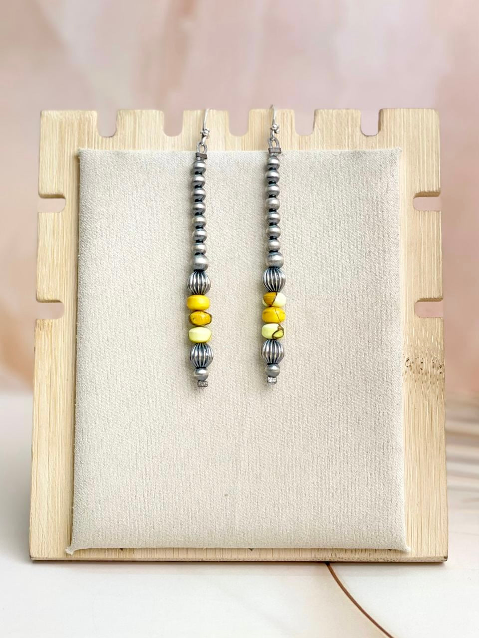 Honey Dahlia Desert Pearl Earrings-Earrings-Krush Kandy, Women's Online Fashion Boutique Located in Phoenix, Arizona (Scottsdale Area)