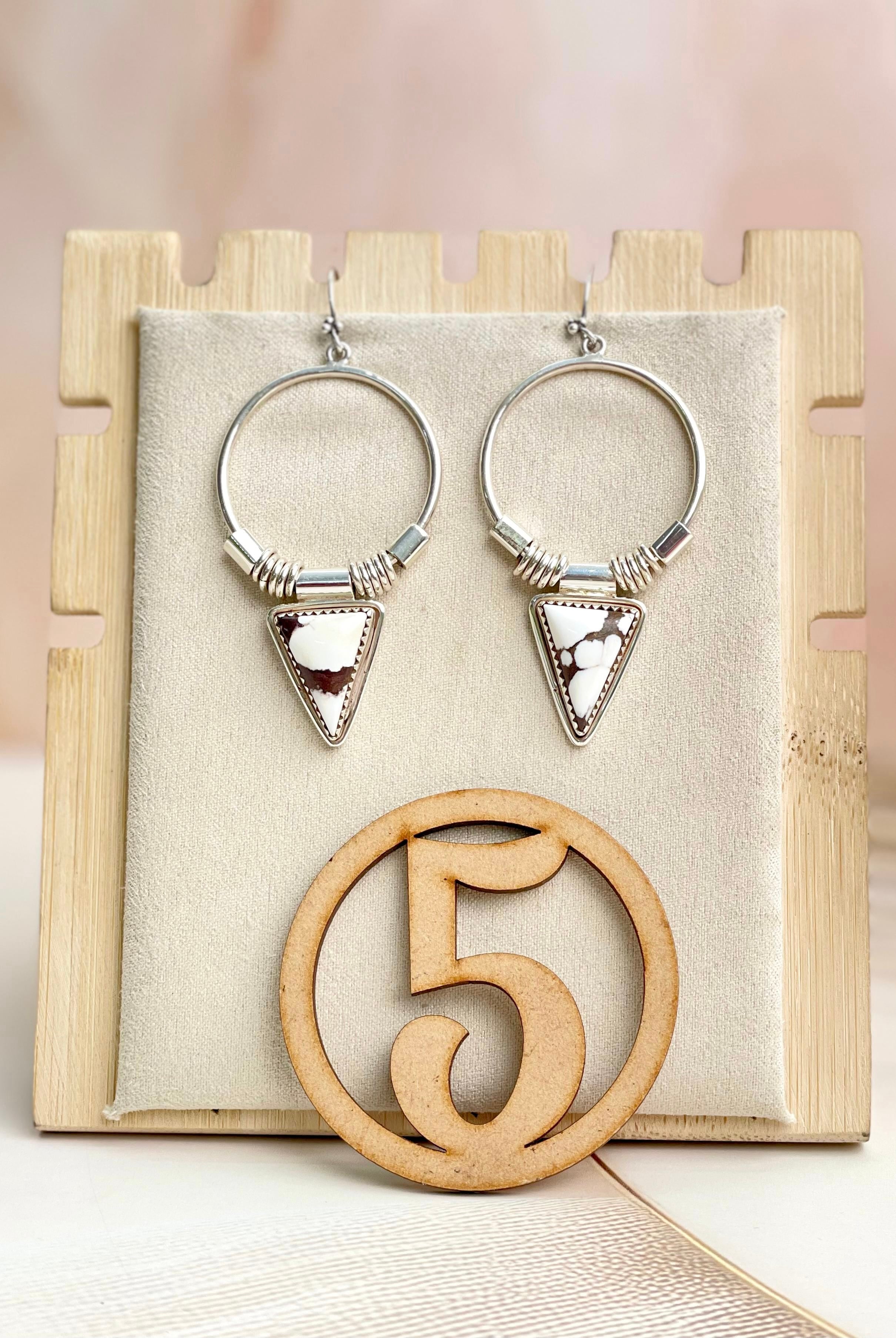 Southwest Triad Hoops sno 16-Earrings-Krush Kandy, Women's Online Fashion Boutique Located in Phoenix, Arizona (Scottsdale Area)