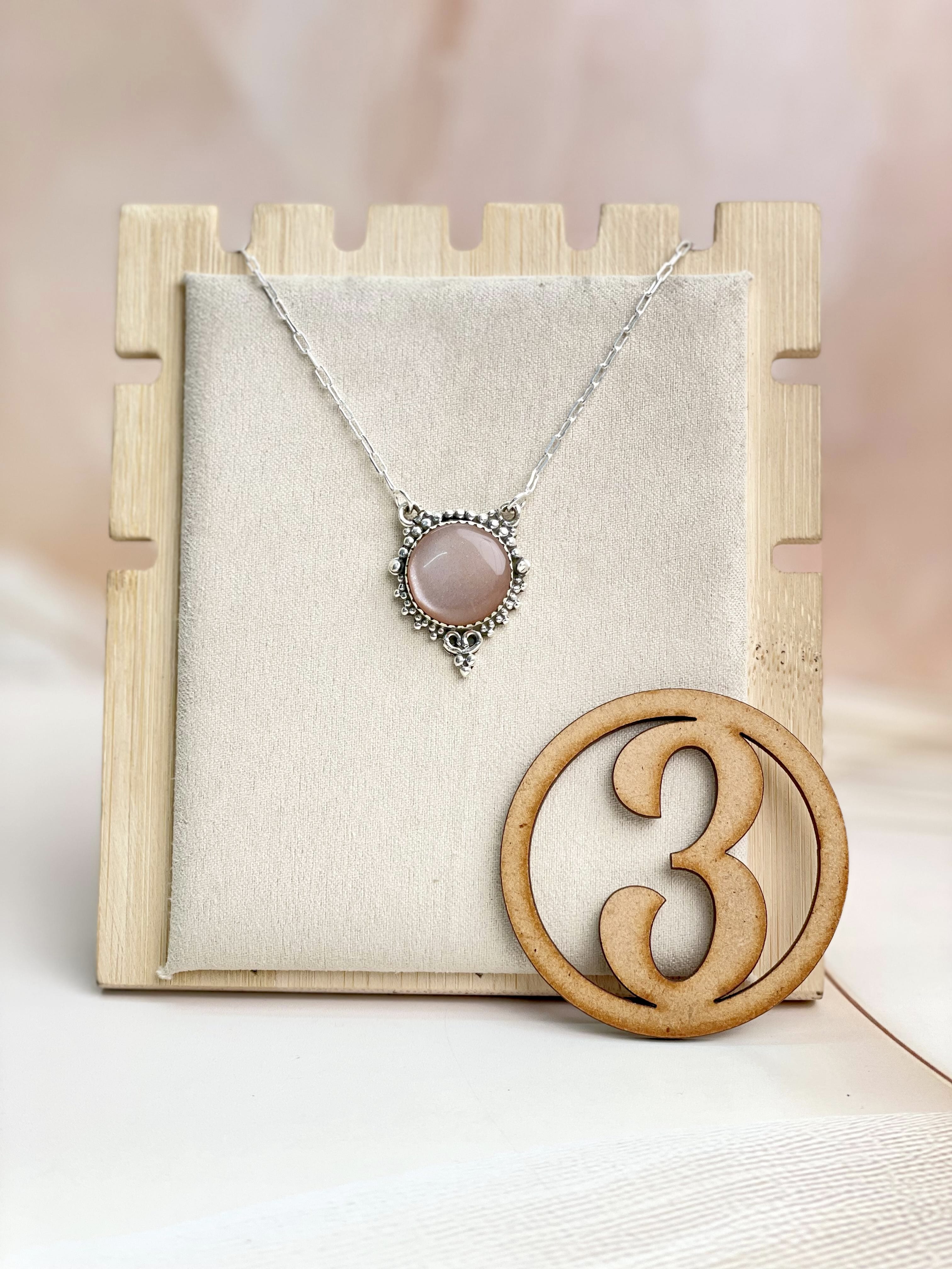 Sunstone Slab Necklace sno 32-Necklaces-Krush Kandy, Women's Online Fashion Boutique Located in Phoenix, Arizona (Scottsdale Area)