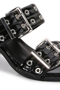 Romi Double Buckle Heel-Heels-Krush Kandy, Women's Online Fashion Boutique Located in Phoenix, Arizona (Scottsdale Area)