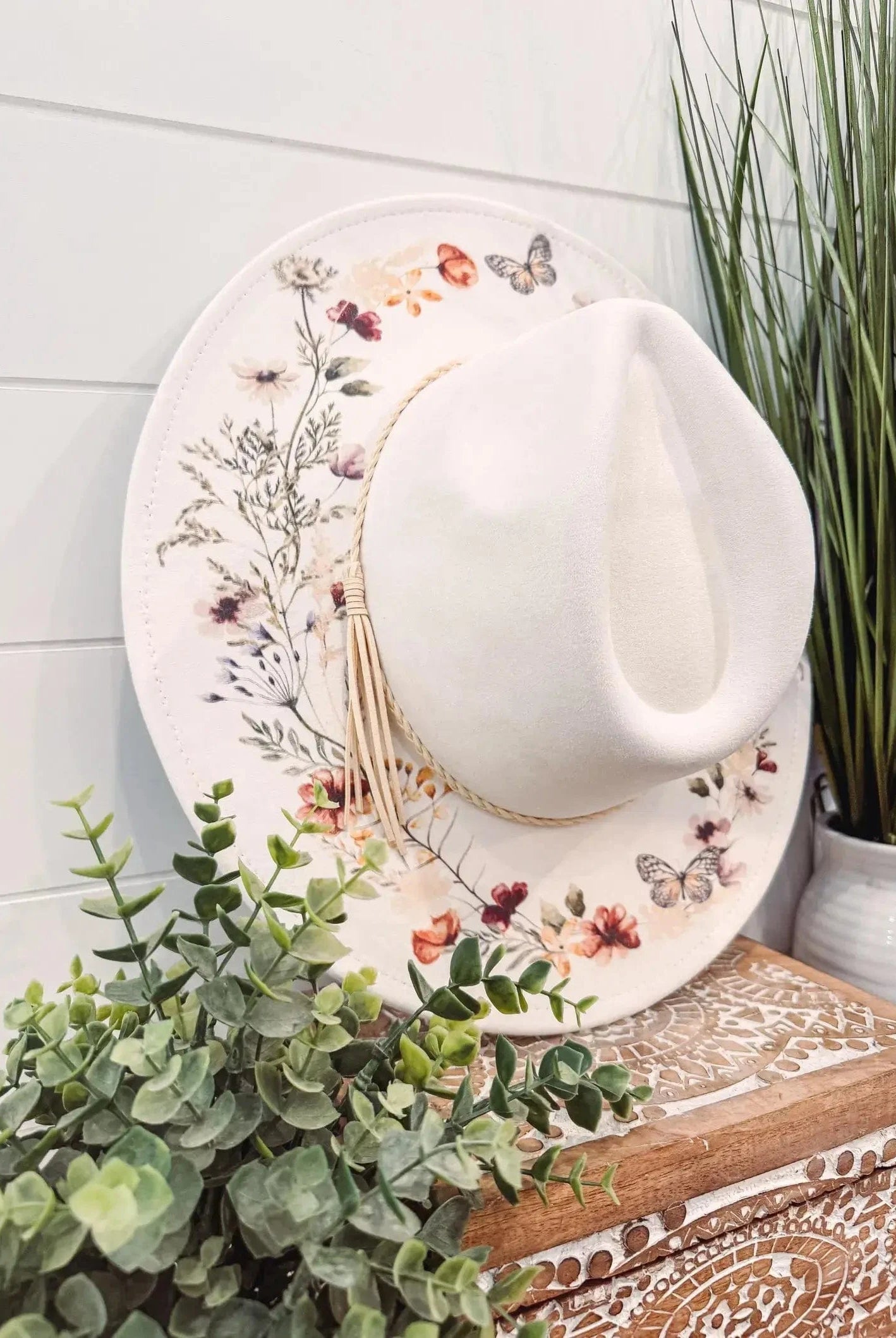 Floral Print Hat-Hats-Krush Kandy, Women's Online Fashion Boutique Located in Phoenix, Arizona (Scottsdale Area)