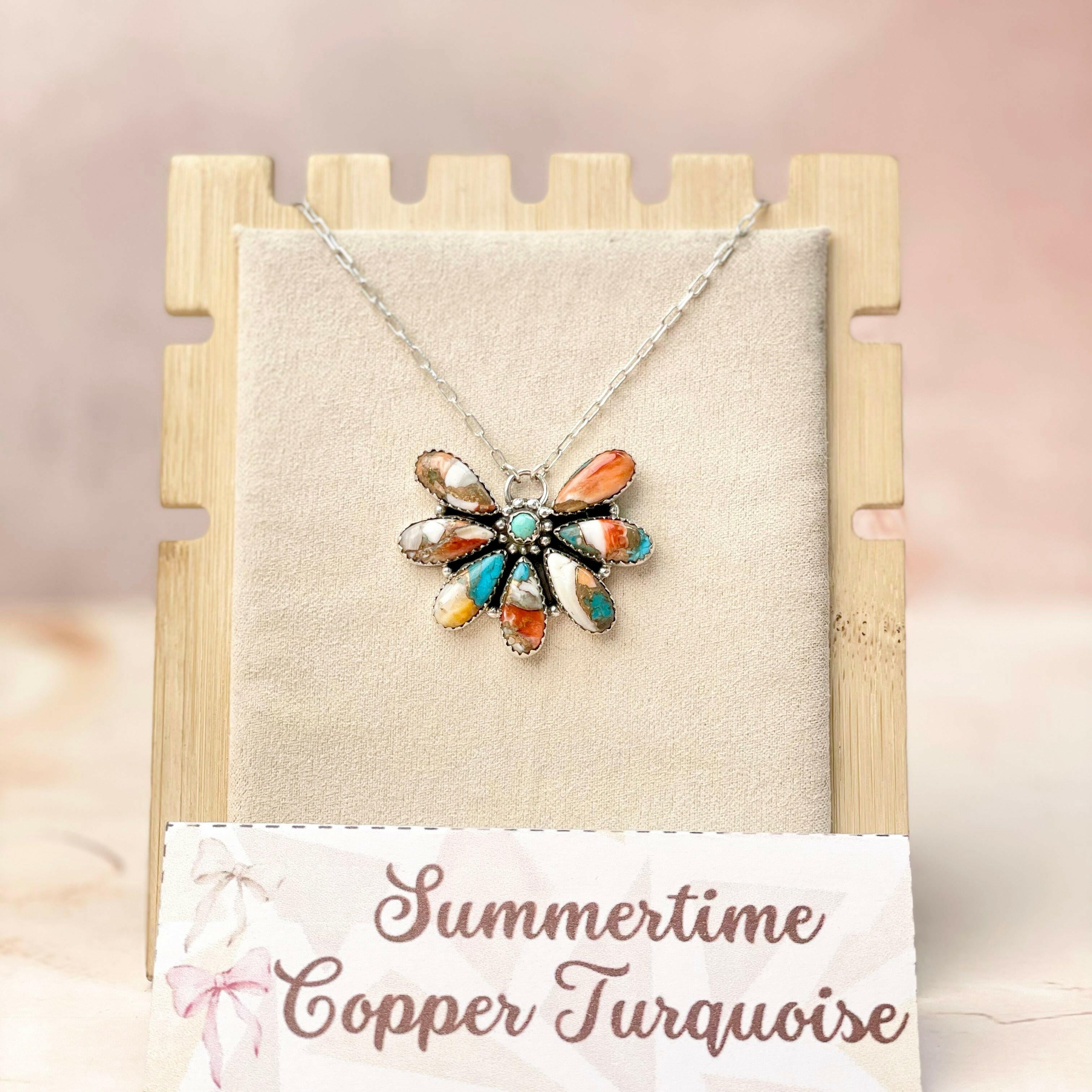 Wild Dreams Blooming Chain Pendants MADE TO ORDER-Necklaces-Krush Kandy, Women's Online Fashion Boutique Located in Phoenix, Arizona (Scottsdale Area)