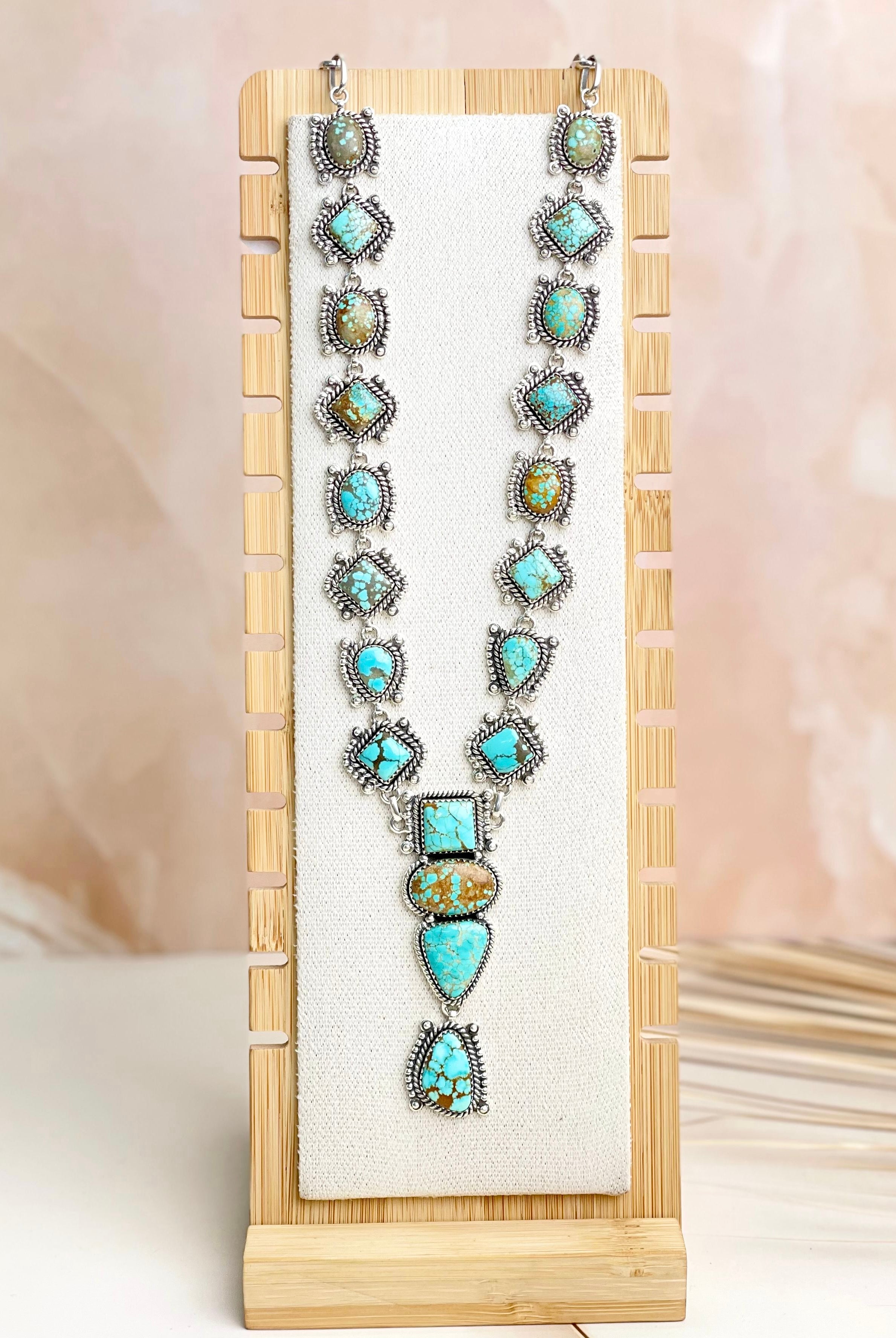 Krush Long Statement No.8 Necklace-Necklaces-Krush Kandy, Women's Online Fashion Boutique Located in Phoenix, Arizona (Scottsdale Area)