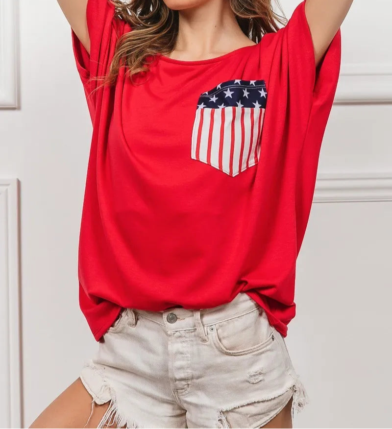 BiBi French Terry With Front Pocket Dolman Sleeves Top-Tops-Krush Kandy, Women's Online Fashion Boutique Located in Phoenix, Arizona (Scottsdale Area)