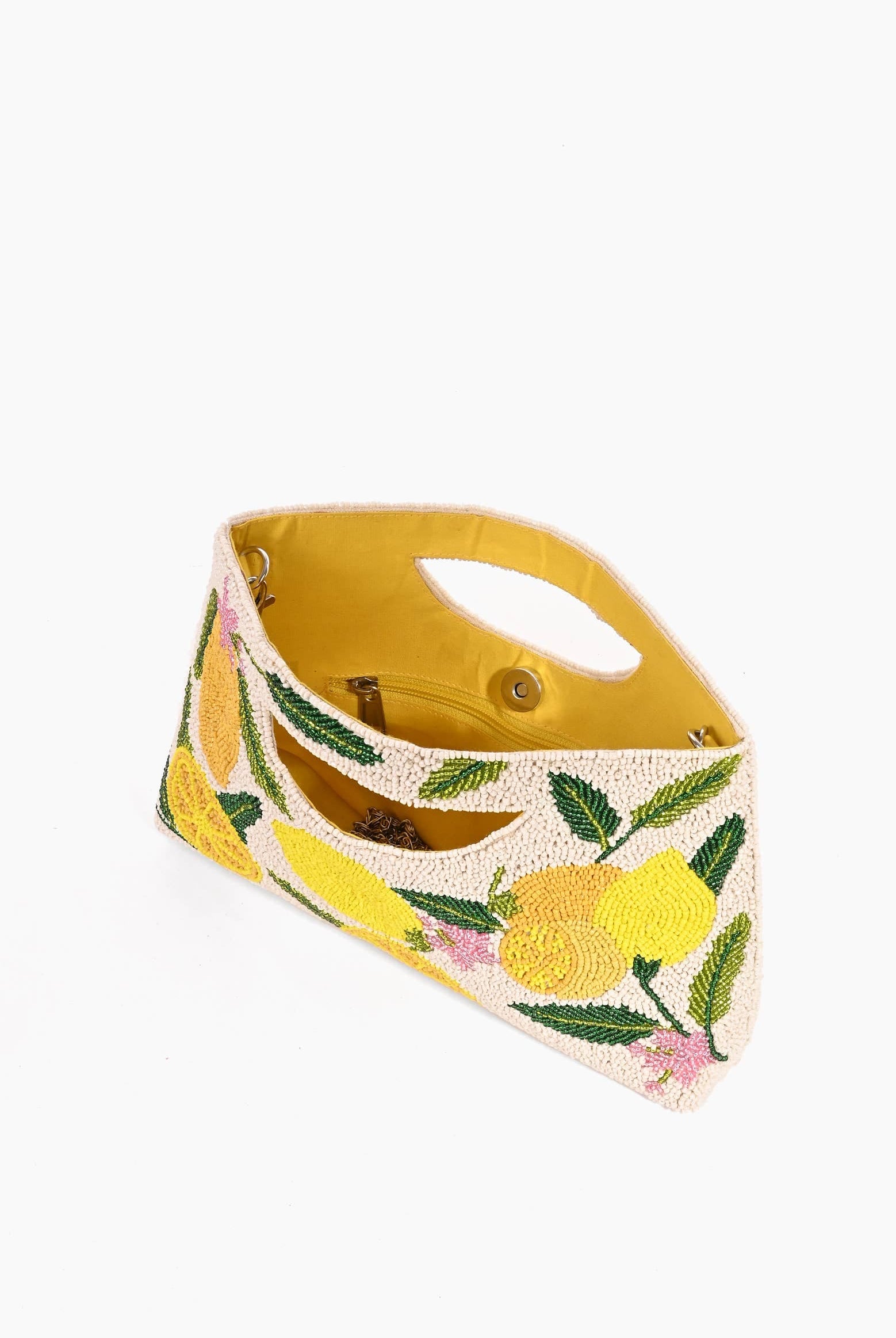 Make Lemonade Clutch-handbags-Krush Kandy, Women's Online Fashion Boutique Located in Phoenix, Arizona (Scottsdale Area)