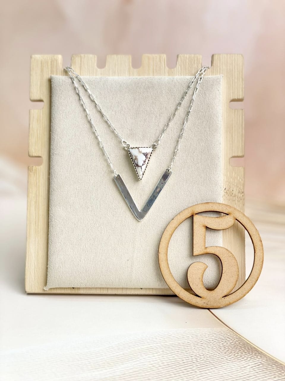Layered Triad Necklace sno 1-Necklaces-Krush Kandy, Women's Online Fashion Boutique Located in Phoenix, Arizona (Scottsdale Area)