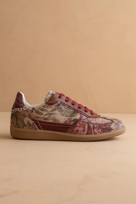 The Dalia - Tapestry Lace Up Sneakers-Shoes-Krush Kandy, Women's Online Fashion Boutique Located in Phoenix, Arizona (Scottsdale Area)