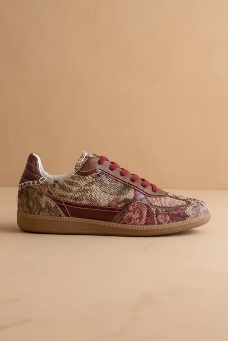 The Dalia - Tapestry Lace Up Sneakers-Shoes-Krush Kandy, Women's Online Fashion Boutique Located in Phoenix, Arizona (Scottsdale Area)