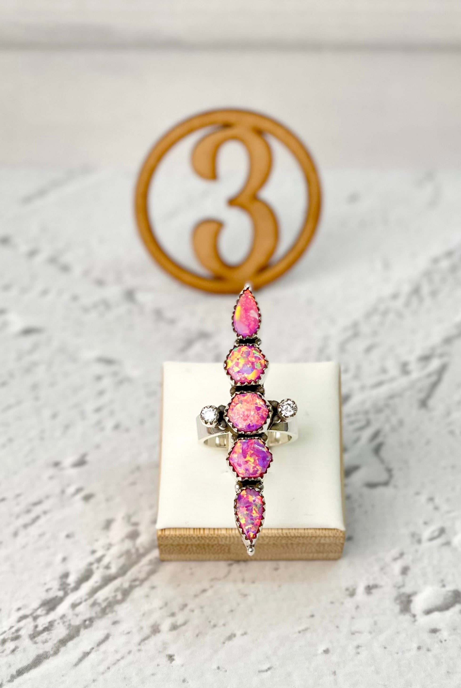 Solstice Glow Stone Trail Ring-Rings-Krush Kandy, Women's Online Fashion Boutique Located in Phoenix, Arizona (Scottsdale Area)
