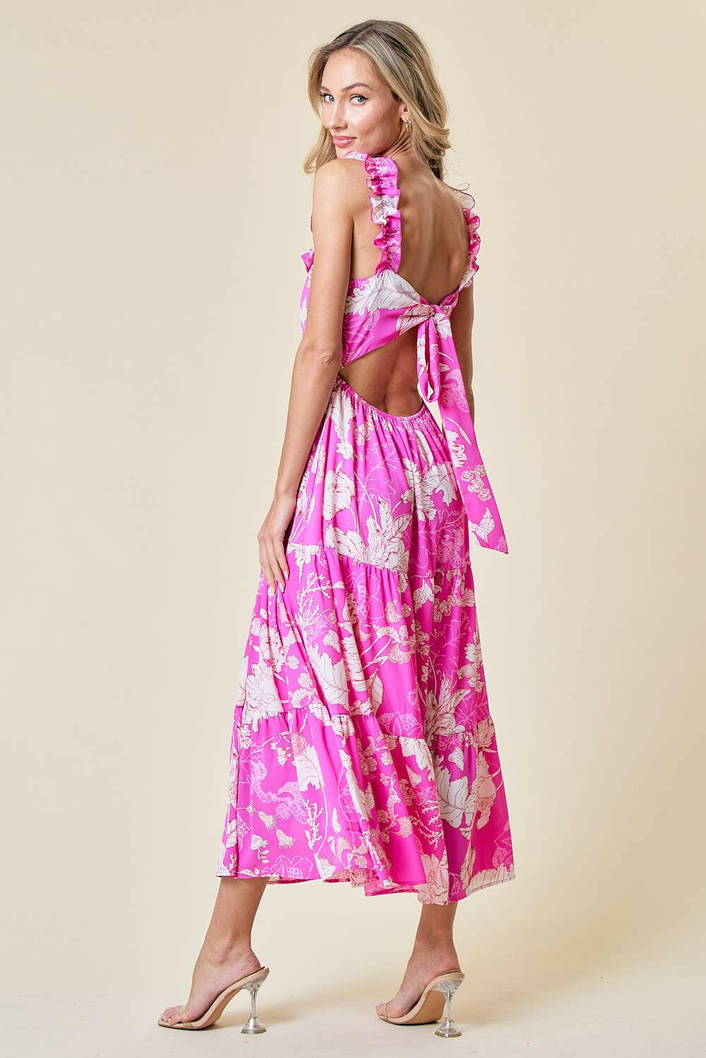 Southern Belle Blooms Dress-Dresses-Krush Kandy, Women's Online Fashion Boutique Located in Phoenix, Arizona (Scottsdale Area)