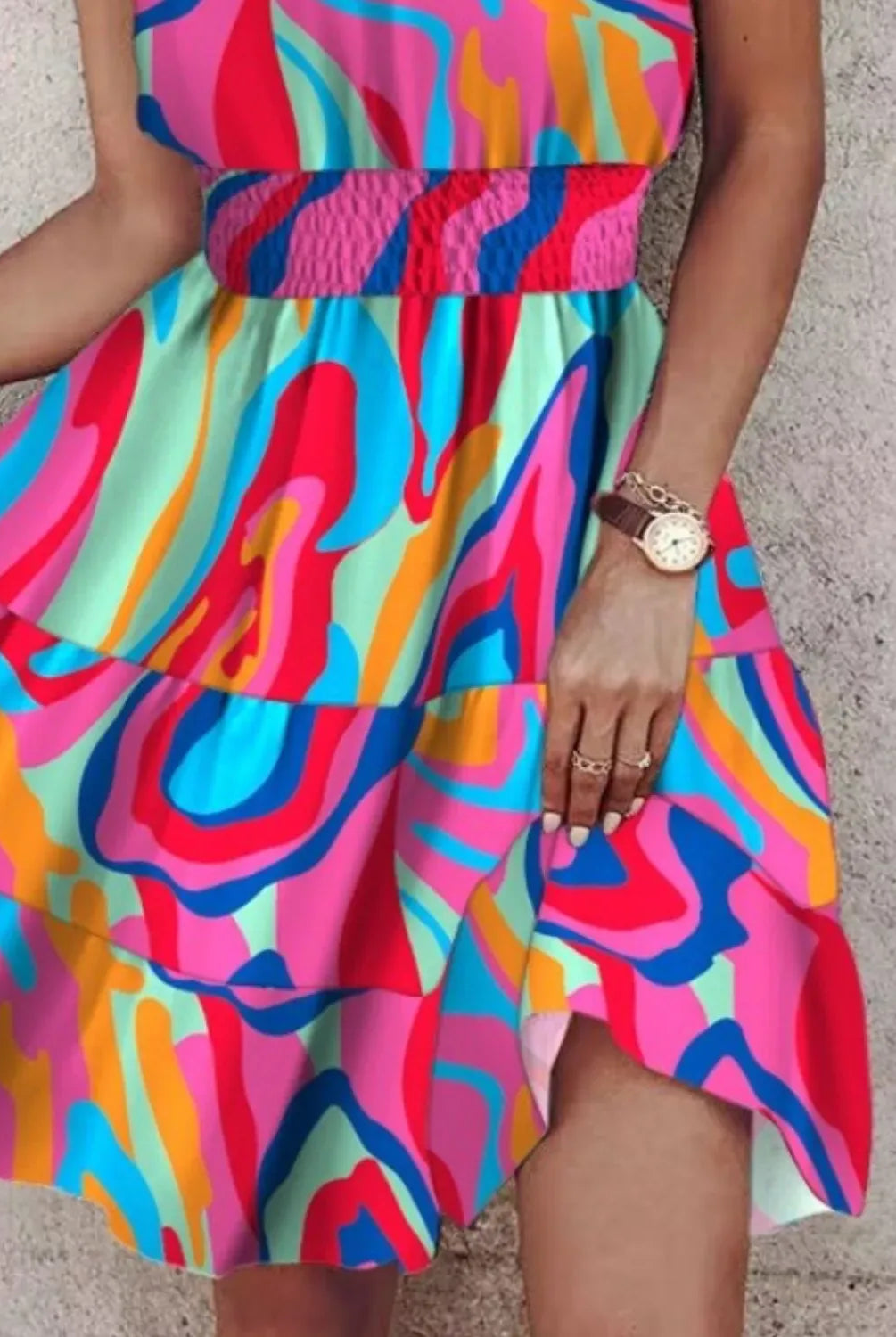 Paisley Print Halter Neck Mini Dress-Krush Kandy, Women's Online Fashion Boutique Located in Phoenix, Arizona (Scottsdale Area)