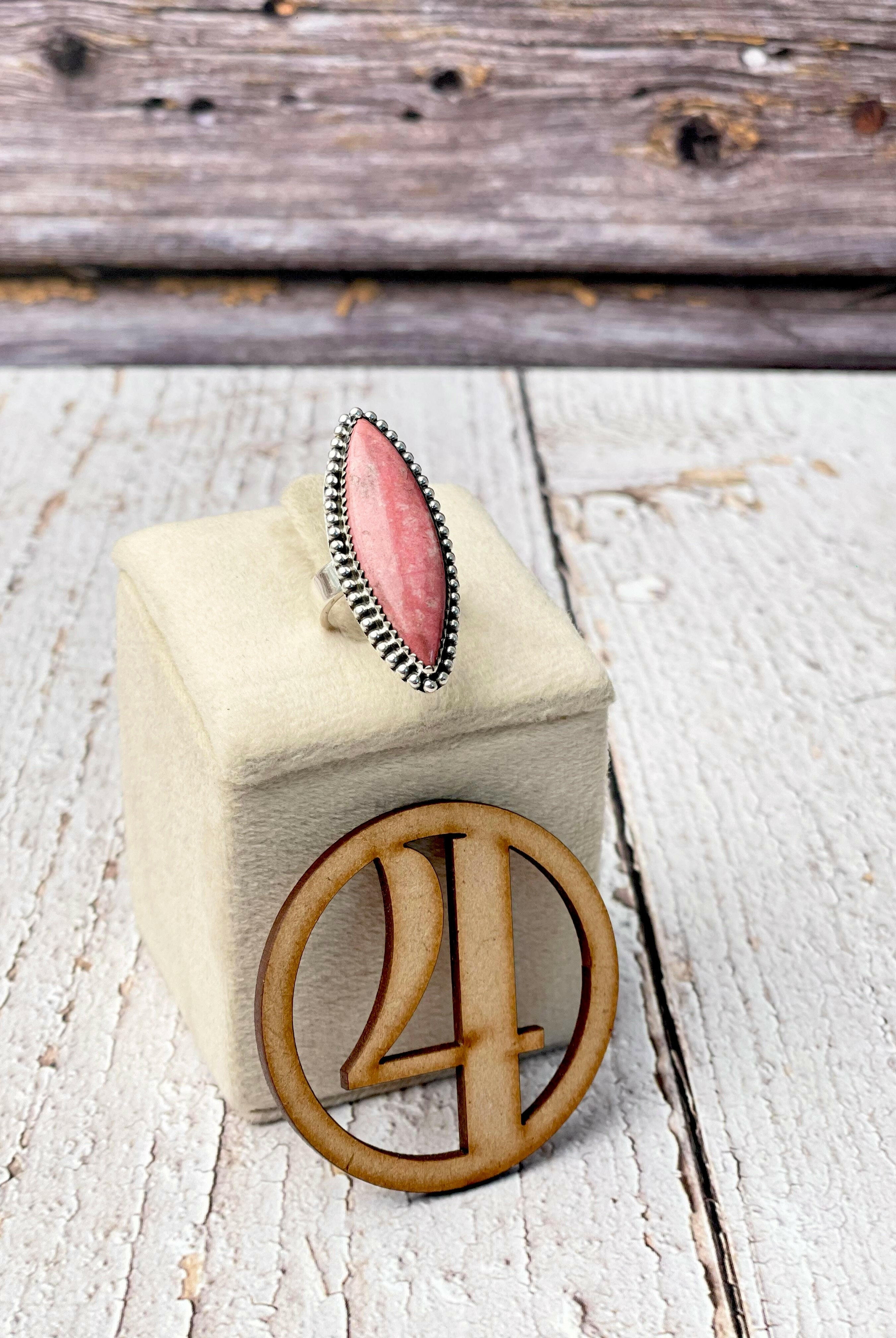 One Of A Kind Thulite Slab Rings-Rings-Krush Kandy, Women's Online Fashion Boutique Located in Phoenix, Arizona (Scottsdale Area)