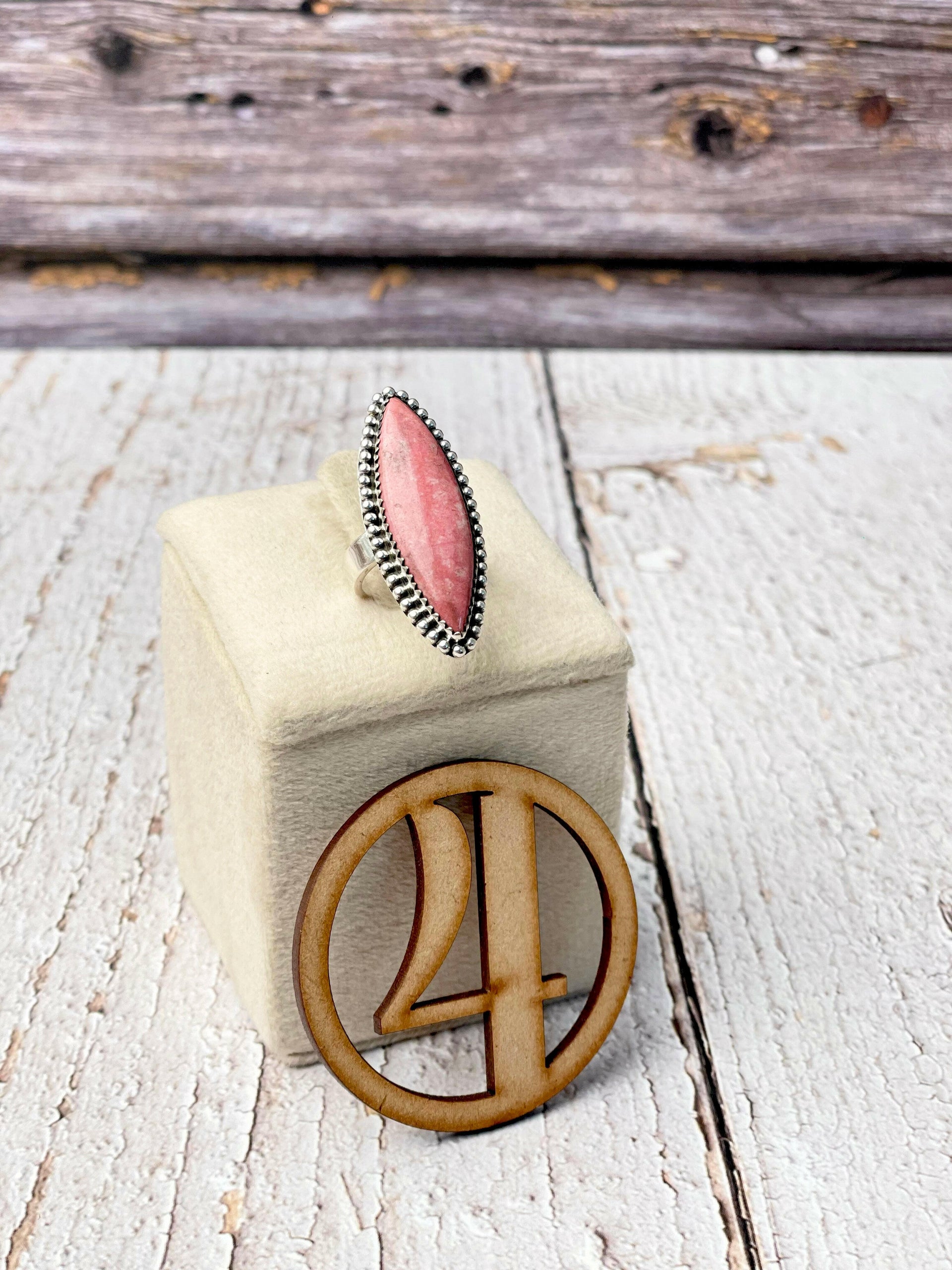 One Of A Kind Thulite Slab Rings-Rings-Krush Kandy, Women's Online Fashion Boutique Located in Phoenix, Arizona (Scottsdale Area)