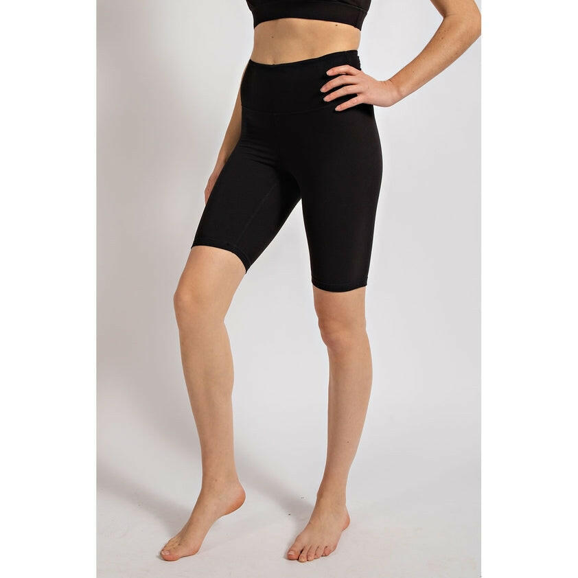 Butter Yoga Biker Shorts-Shorts-Krush Kandy, Women's Online Fashion Boutique Located in Phoenix, Arizona (Scottsdale Area)