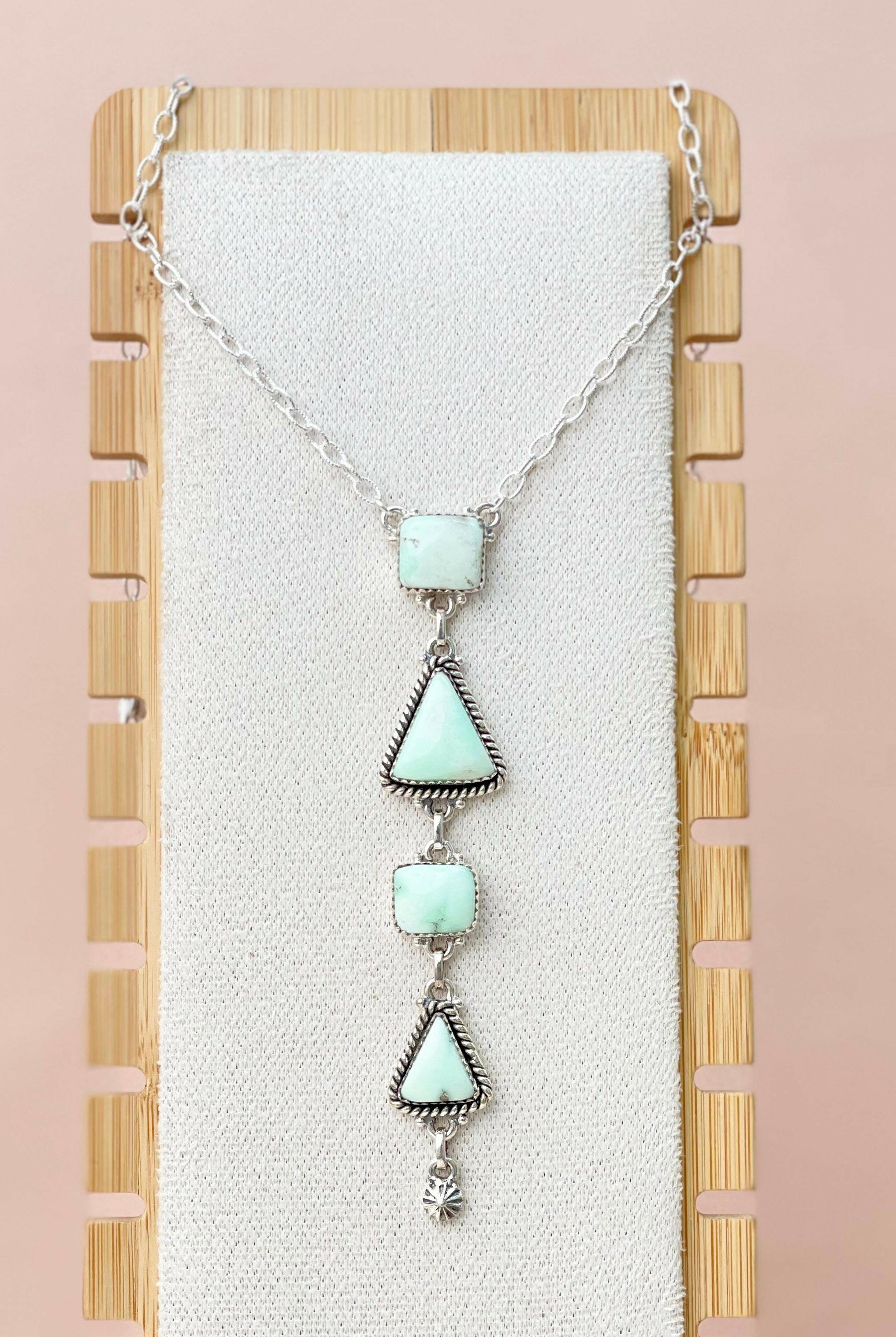Paloma Lariat Necklace with Conch Drop-Necklaces-Krush Kandy, Women's Online Fashion Boutique Located in Phoenix, Arizona (Scottsdale Area)