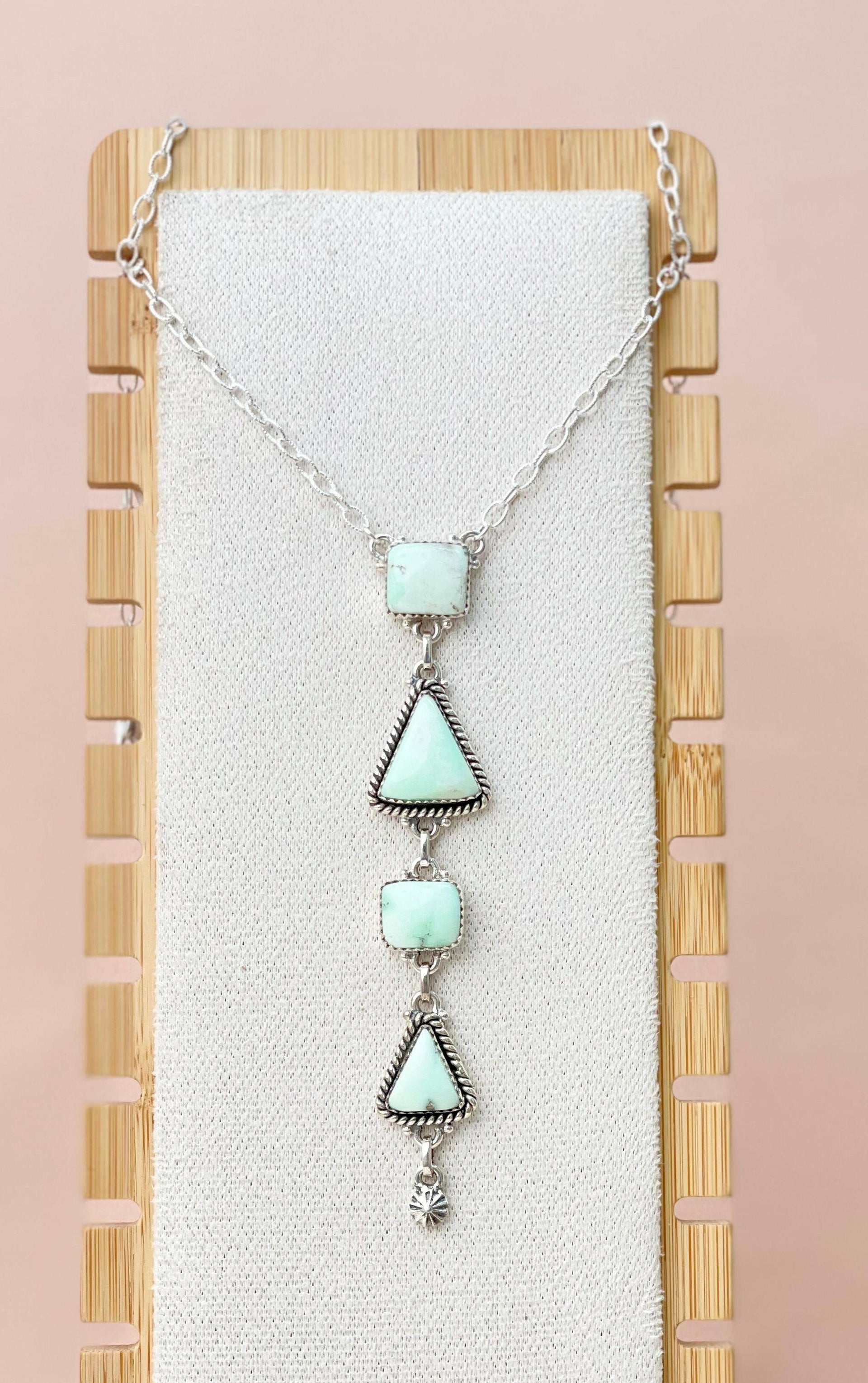 Paloma Lariat Necklace with Conch Drop-Necklaces-Krush Kandy, Women's Online Fashion Boutique Located in Phoenix, Arizona (Scottsdale Area)