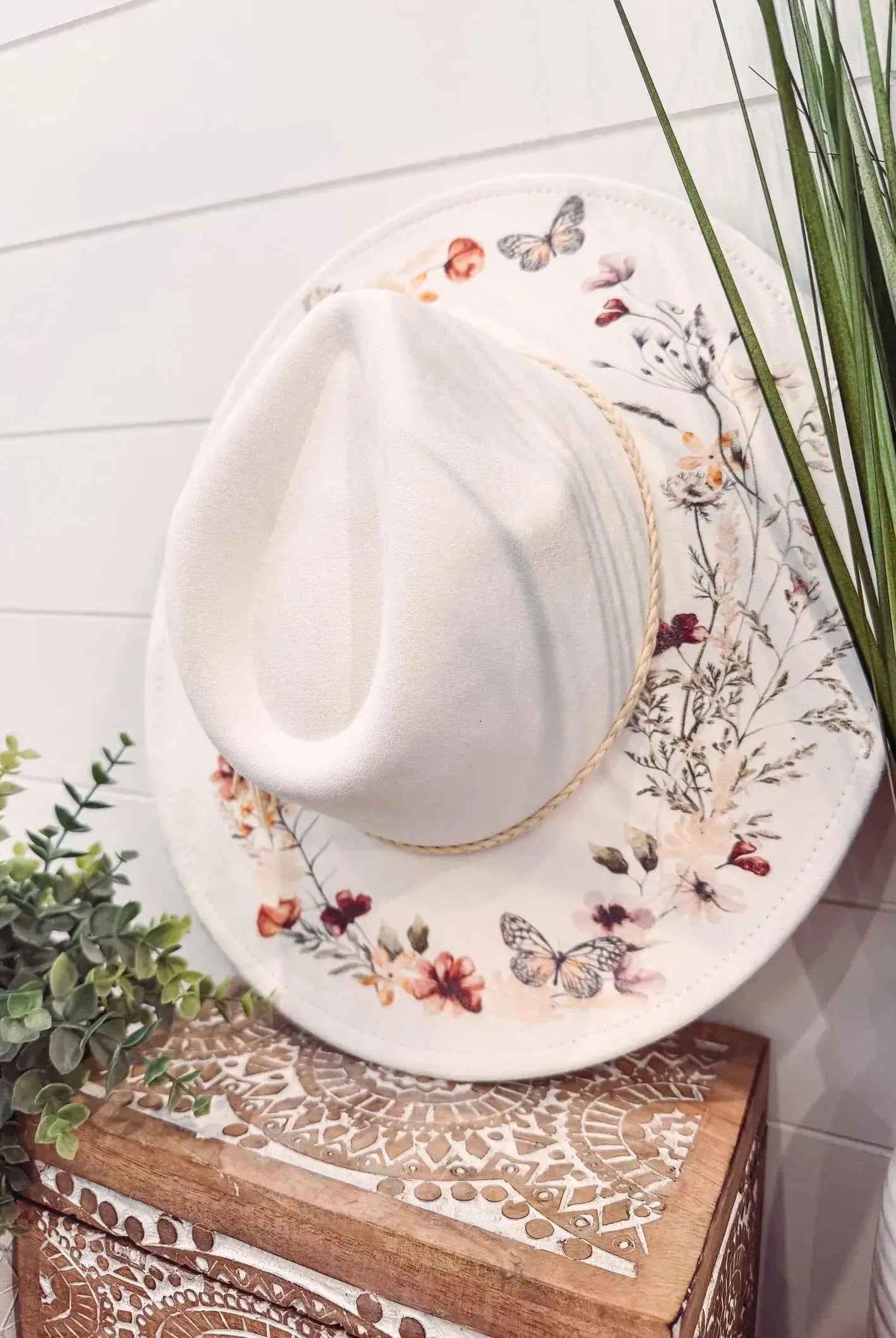 Floral Print Hat-Hats-Krush Kandy, Women's Online Fashion Boutique Located in Phoenix, Arizona (Scottsdale Area)