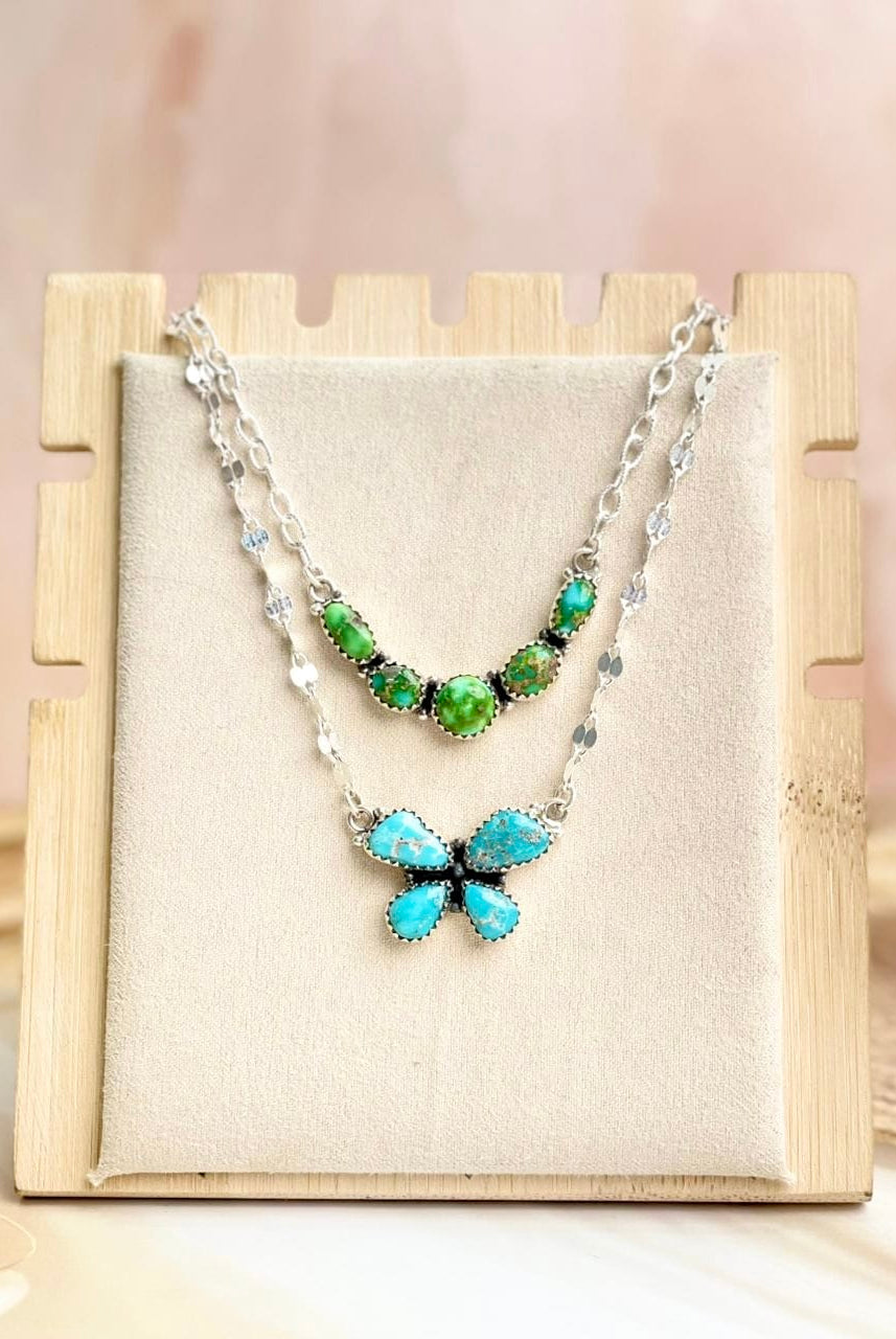 Blue Bird Turquoise Necklace sno 43-Necklaces-Krush Kandy, Women's Online Fashion Boutique Located in Phoenix, Arizona (Scottsdale Area)