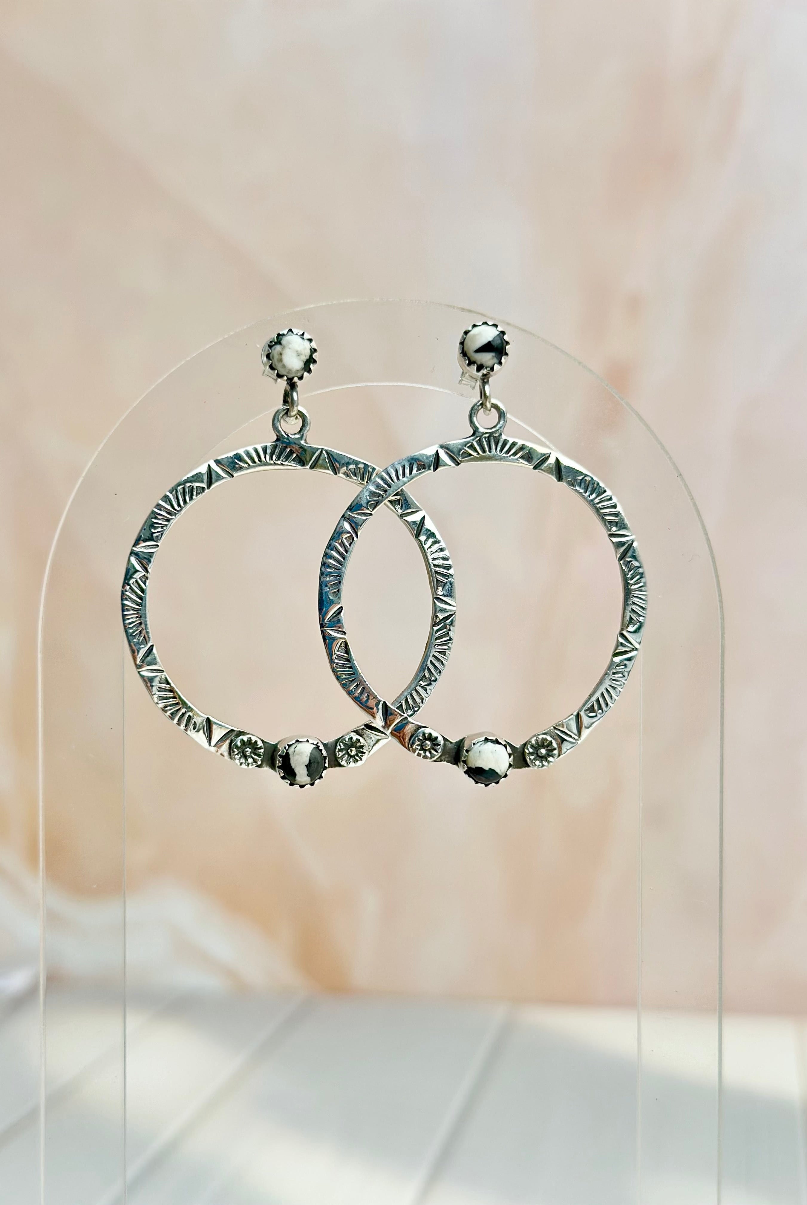 Boho Hoops Earrings-Earrings-Krush Kandy, Women's Online Fashion Boutique Located in Phoenix, Arizona (Scottsdale Area)