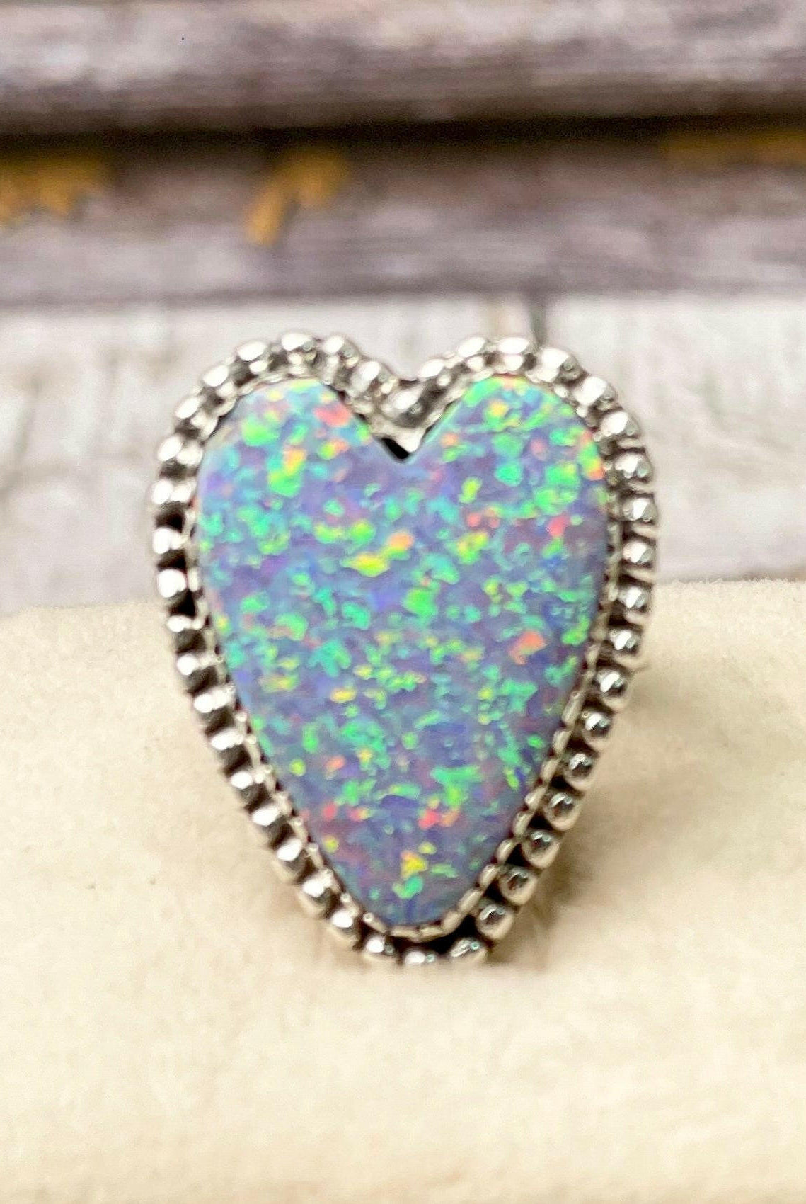Long Heart Sterling Silver Ring MADE TO ORDER-Statement Rings-Krush Kandy, Women's Online Fashion Boutique Located in Phoenix, Arizona (Scottsdale Area)