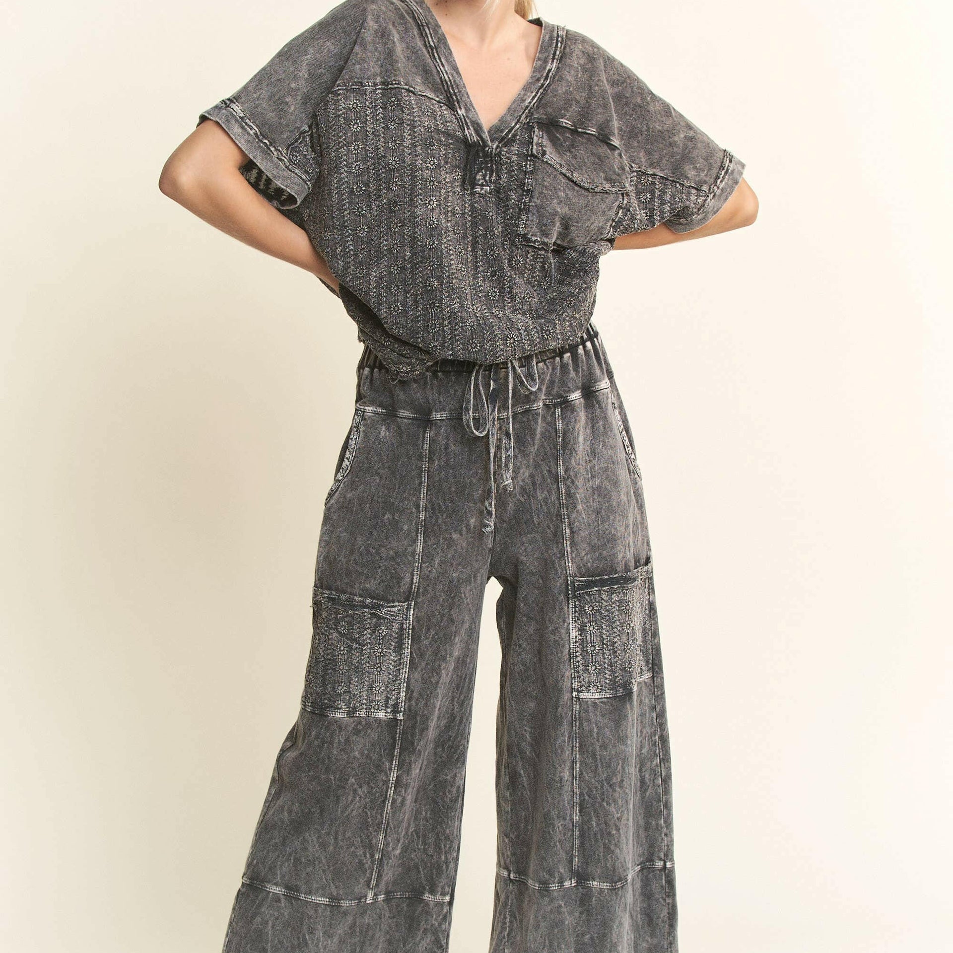 Coastal Breeze Mineral Wash Pants-Pants-Krush Kandy, Women's Online Fashion Boutique Located in Phoenix, Arizona (Scottsdale Area)