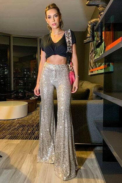 Disco Dreams Sequin Flares-Pants-Krush Kandy, Women's Online Fashion Boutique Located in Phoenix, Arizona (Scottsdale Area)