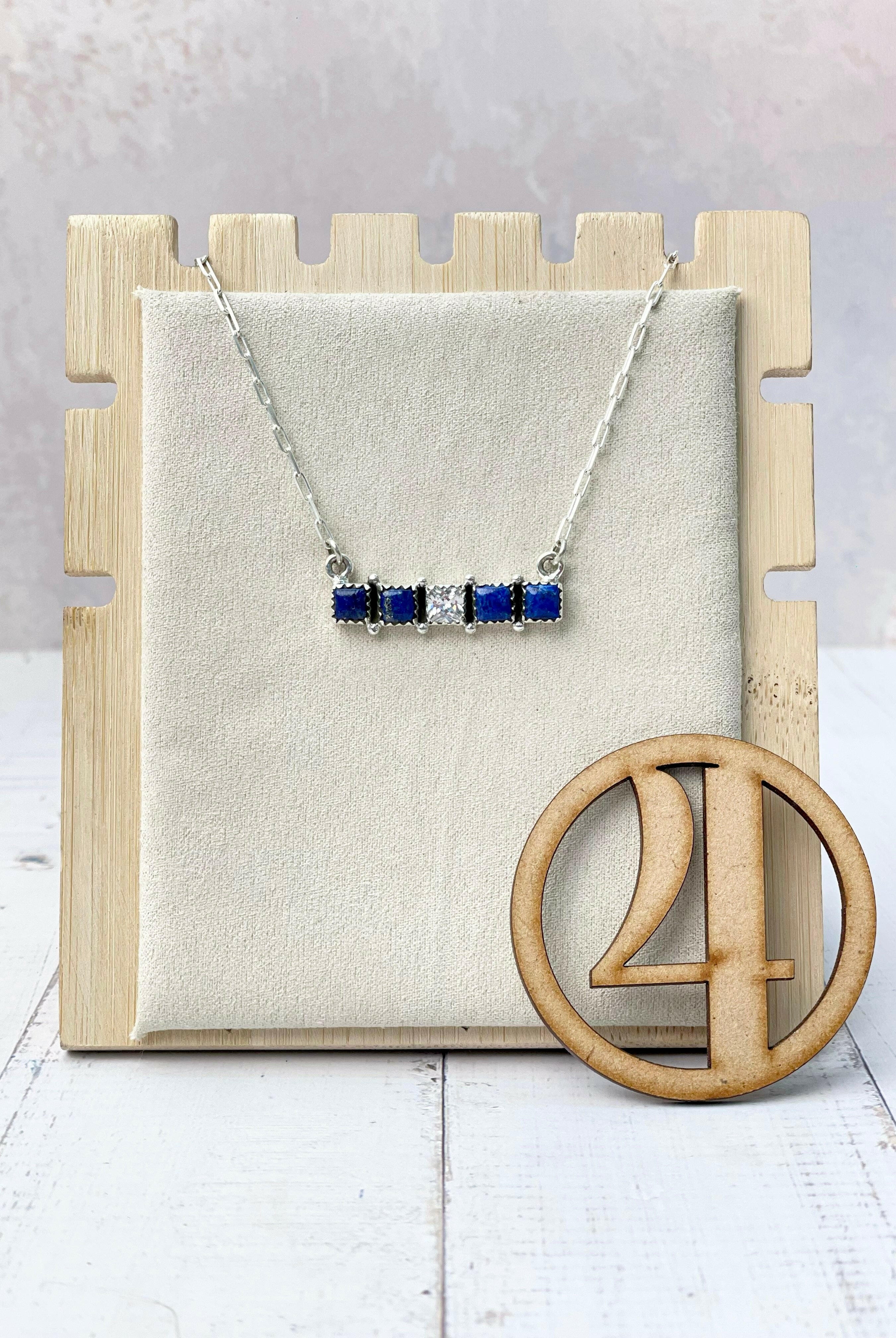Kandy Stone Bar Necklaces-Necklaces-Krush Kandy, Women's Online Fashion Boutique Located in Phoenix, Arizona (Scottsdale Area)