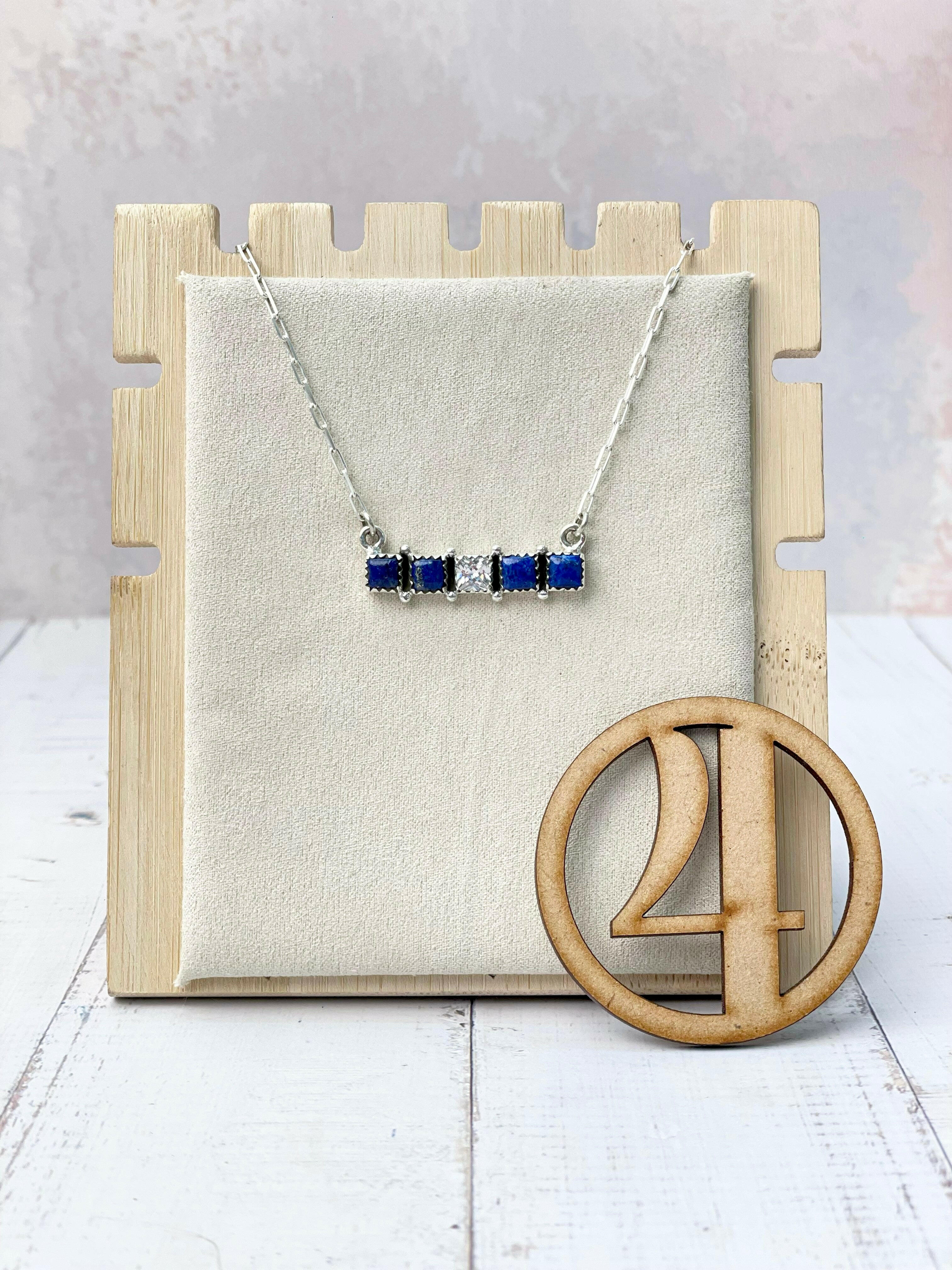 Kandy Stone Bar Necklaces-Necklaces-Krush Kandy, Women's Online Fashion Boutique Located in Phoenix, Arizona (Scottsdale Area)