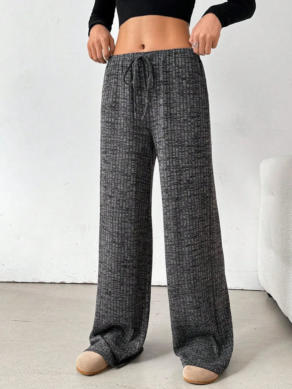 Tied Striped Wide Leg Pants-PANTS-Krush Kandy, Women's Online Fashion Boutique Located in Phoenix, Arizona (Scottsdale Area)