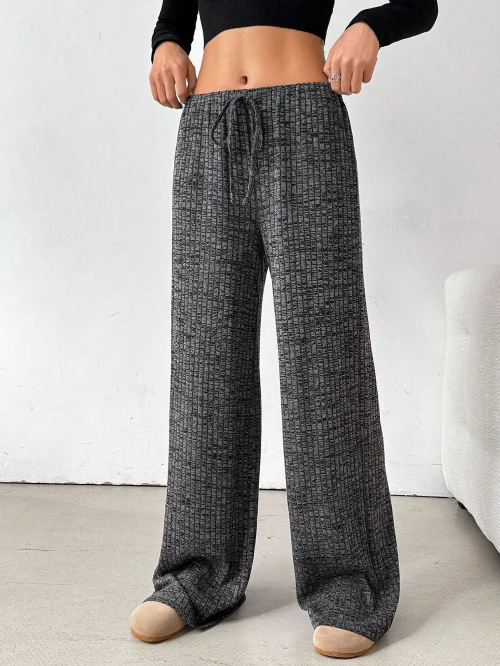 Tied Striped Wide Leg Pants-PANTS-Krush Kandy, Women's Online Fashion Boutique Located in Phoenix, Arizona (Scottsdale Area)